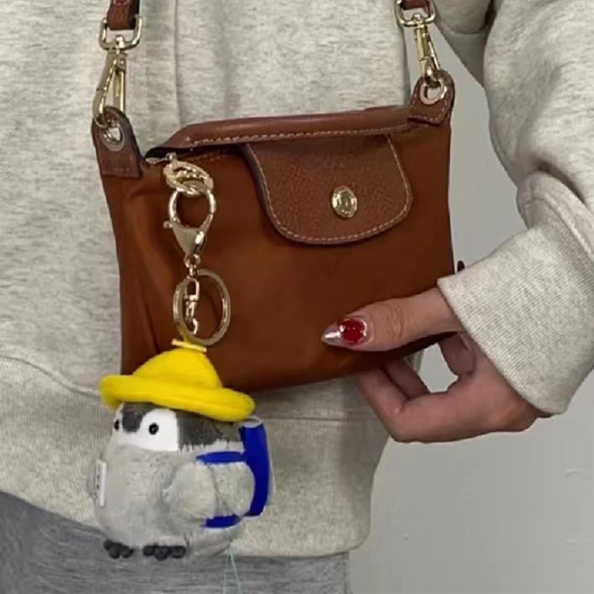 Llavero Colgante Pingüino de Peluche JIESINLOV 8.4cm