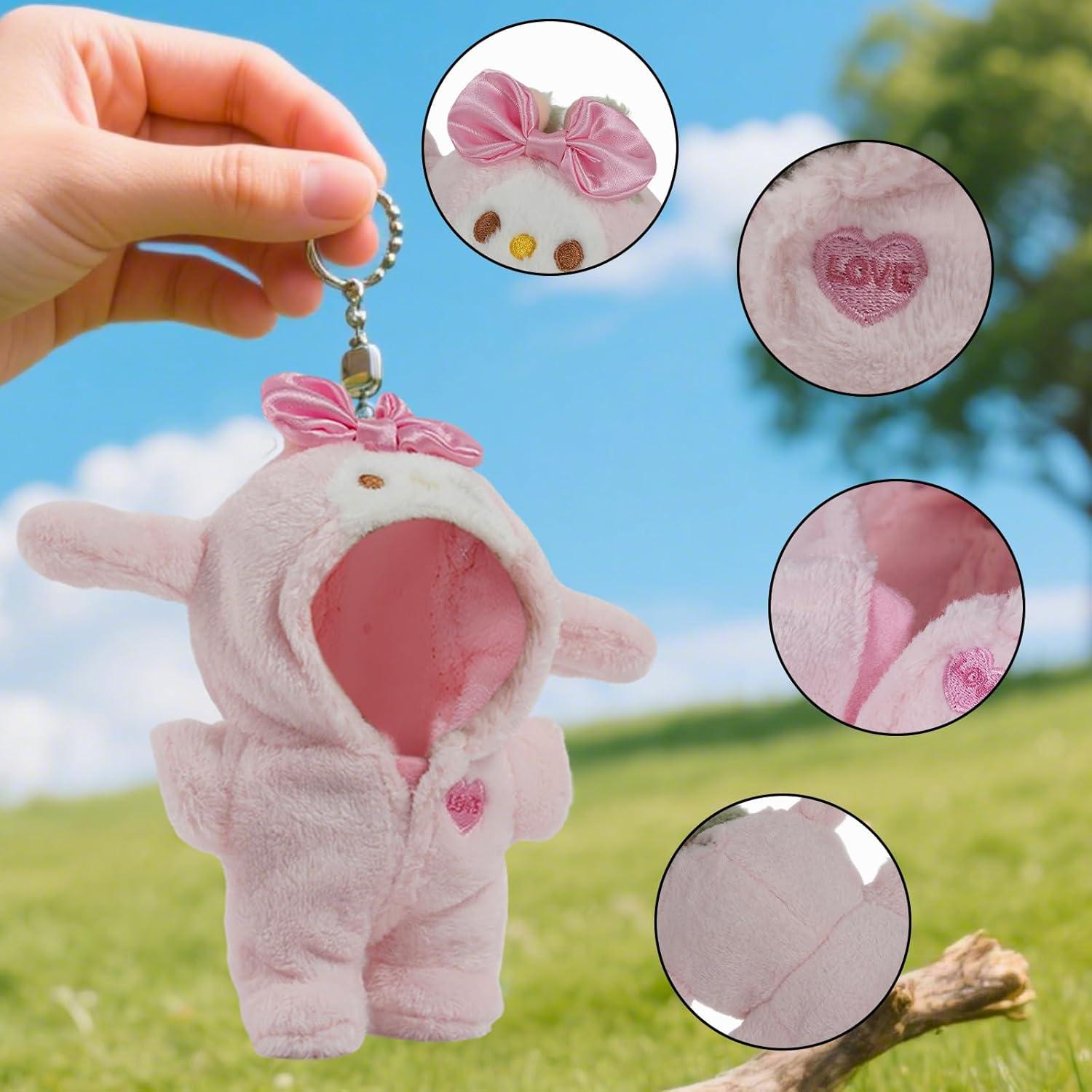 Muñeco de Llavero 17cm Tiburón Azul con Ropa y Accesorios