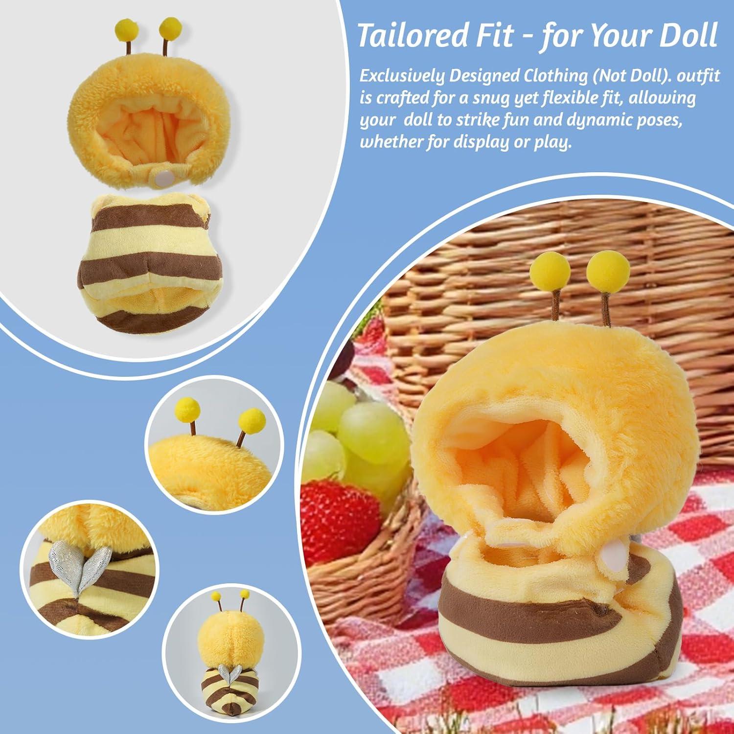 Muñeco de Llavero 17cm Tiburón Azul con Ropa y Accesorios