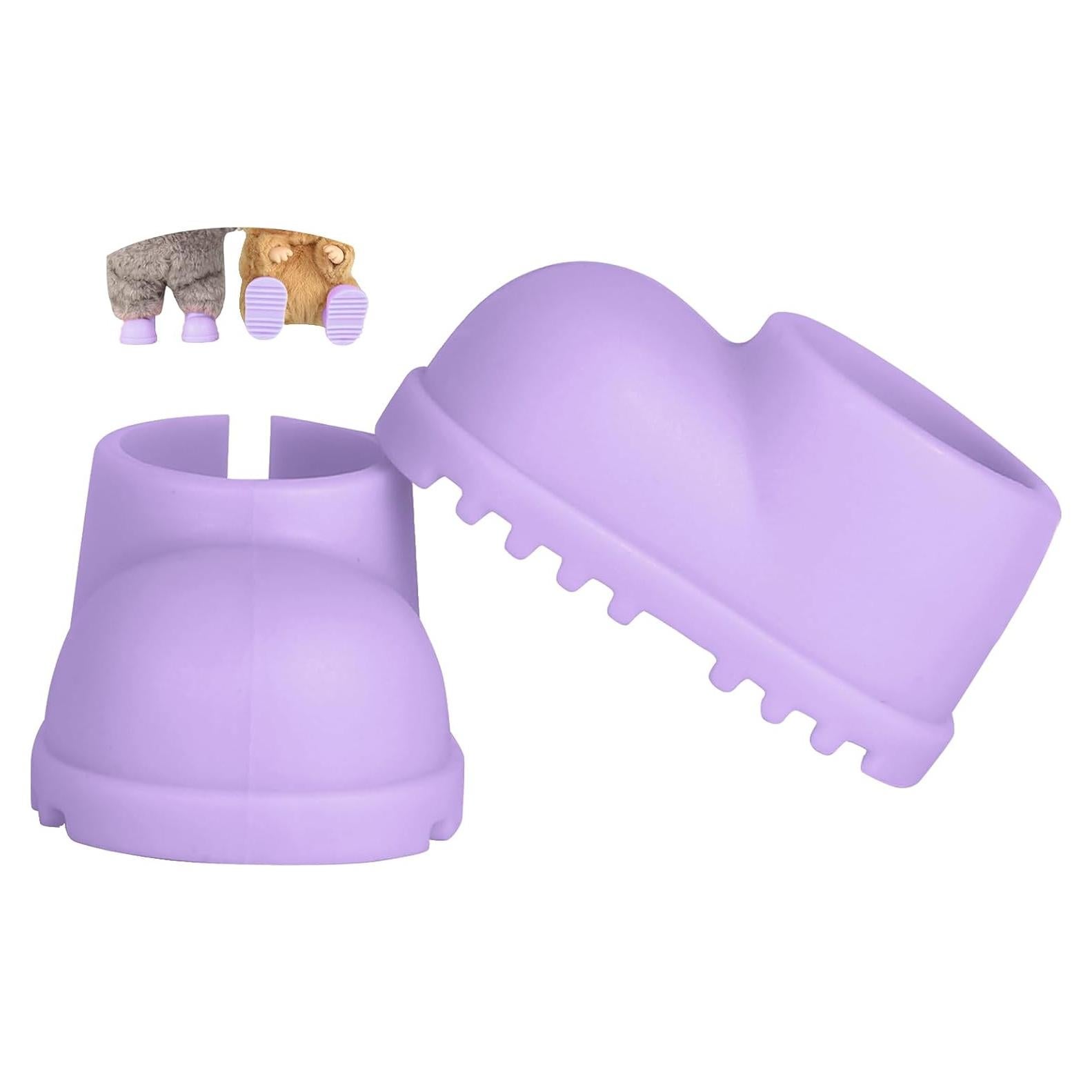 Zapatos de Muñeca Sunla Morado 17cm - Silicona Duradera