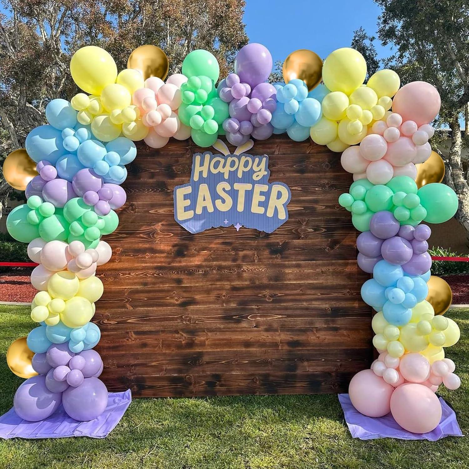 Set de Globos Pastel Arcoíris 55 PCS 30 cm Togvu