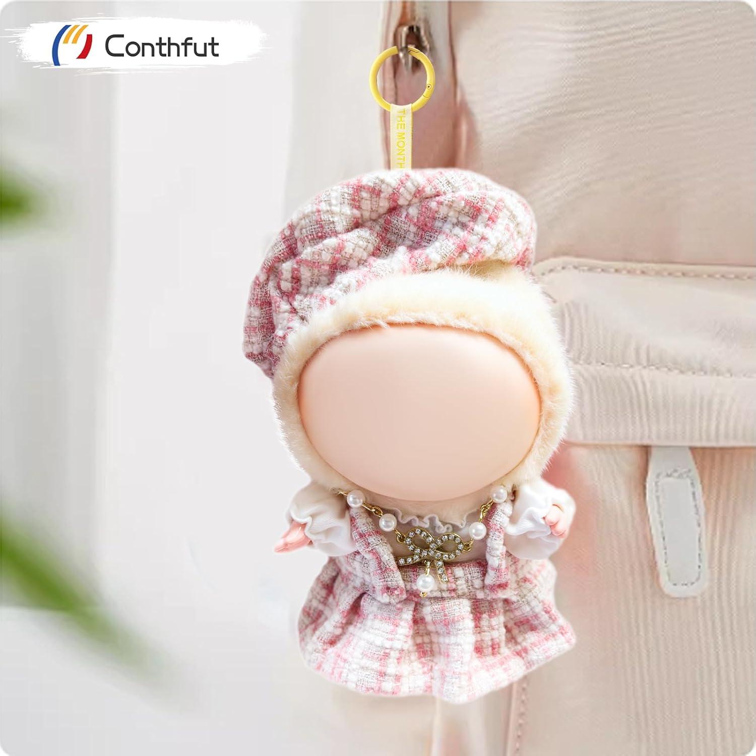 Conjunto de Ropa para Muñecas 15-17cm Conthfut - Vestido Rosa