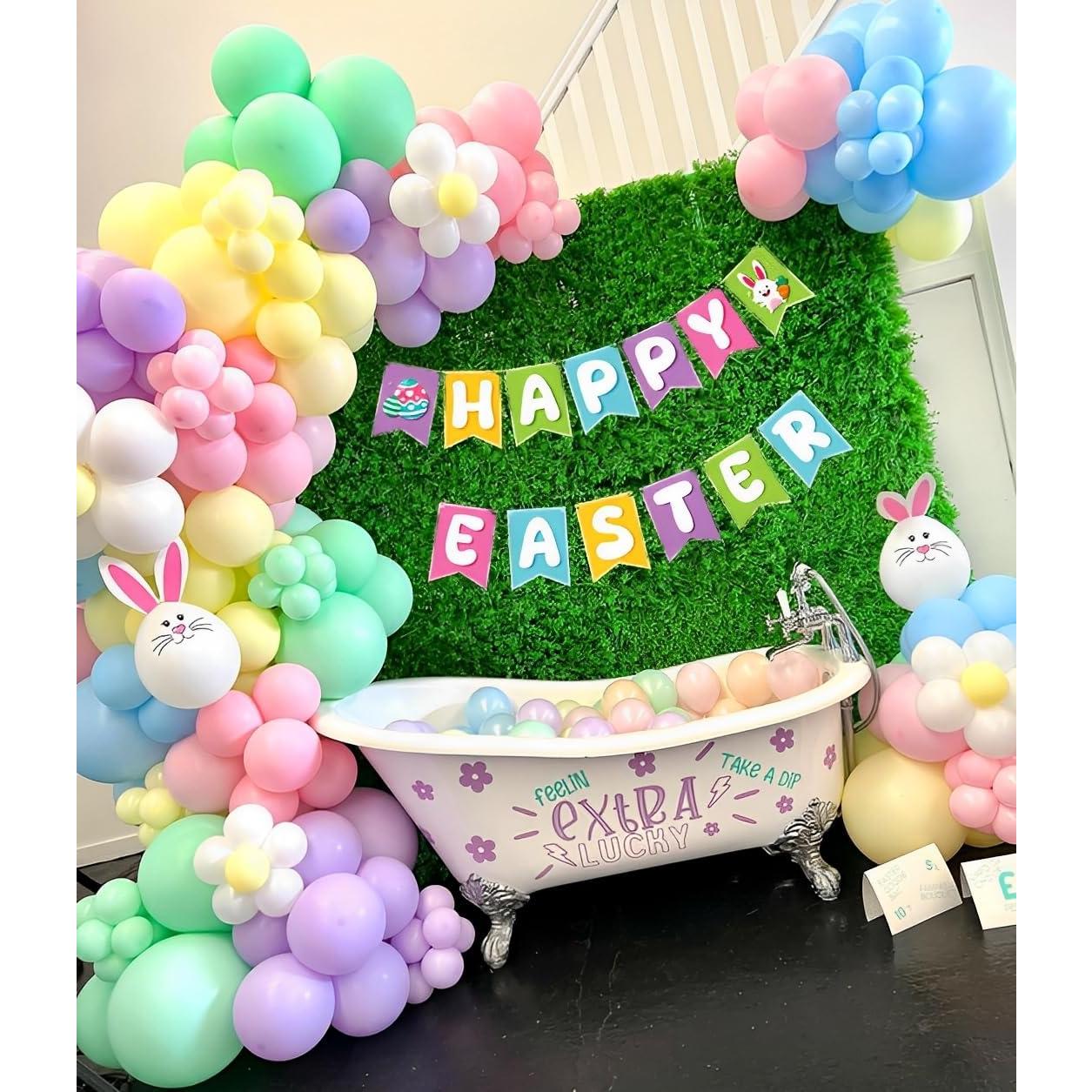 Kit de Arco de Globos Pastel 136pcs AIOZX para Fiesta