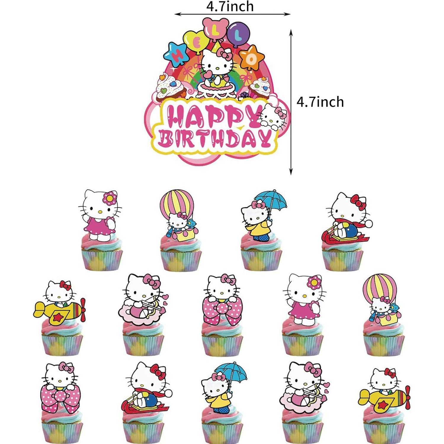 Conjunto de Suministros de Fiesta de Cumpleaños Anime Anyilon