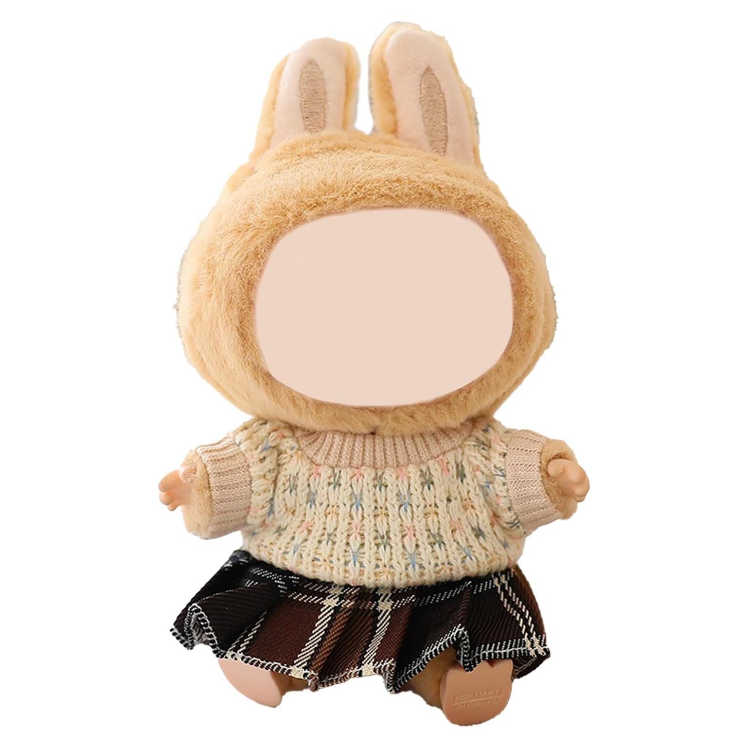 Ropa para muñecas 17cm QIUTIMIY Conjunto 2 Piezas Premium