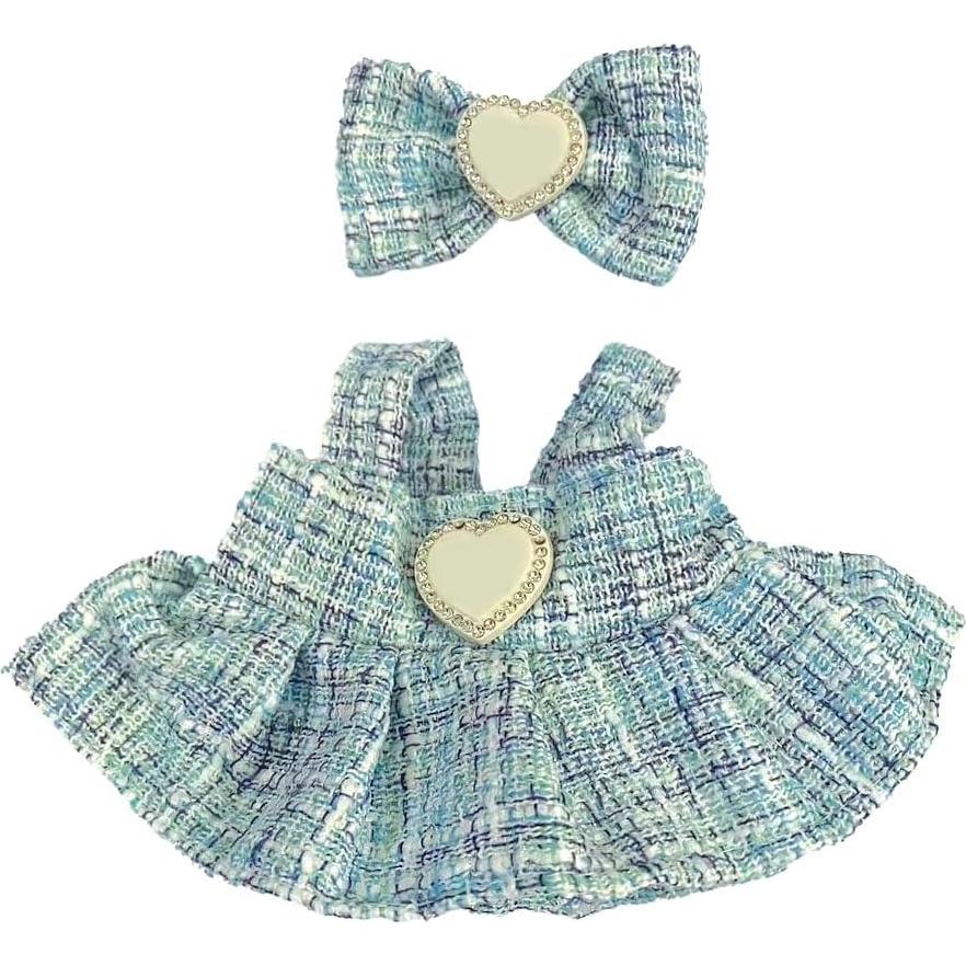 Conjunto de Ropa para Muñeca LABUBU 17cm - 2 Atuendos Elegantes