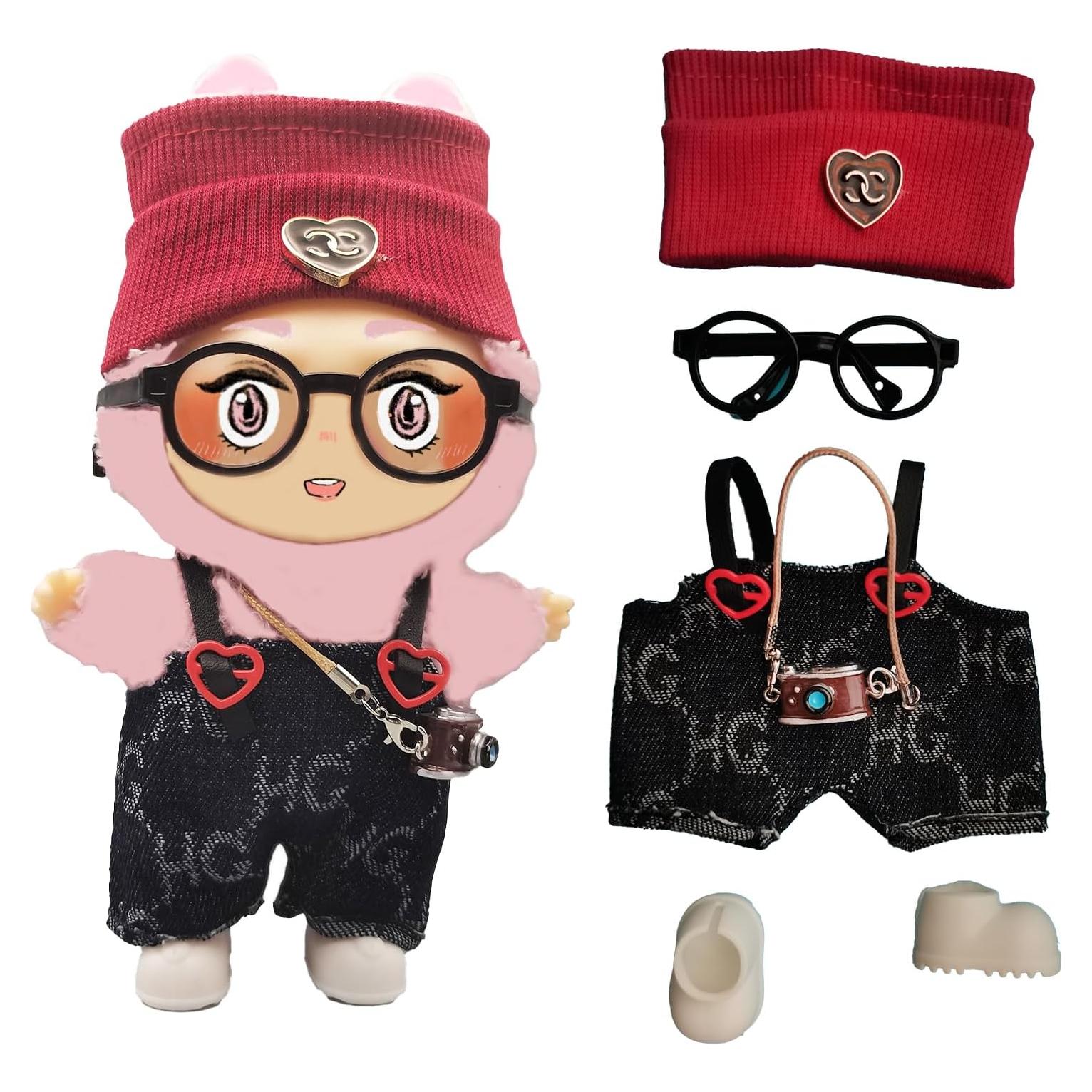 Conjunto de Ropa de Lujo para Muñeca LABUBU 17cm - 5 Piezas