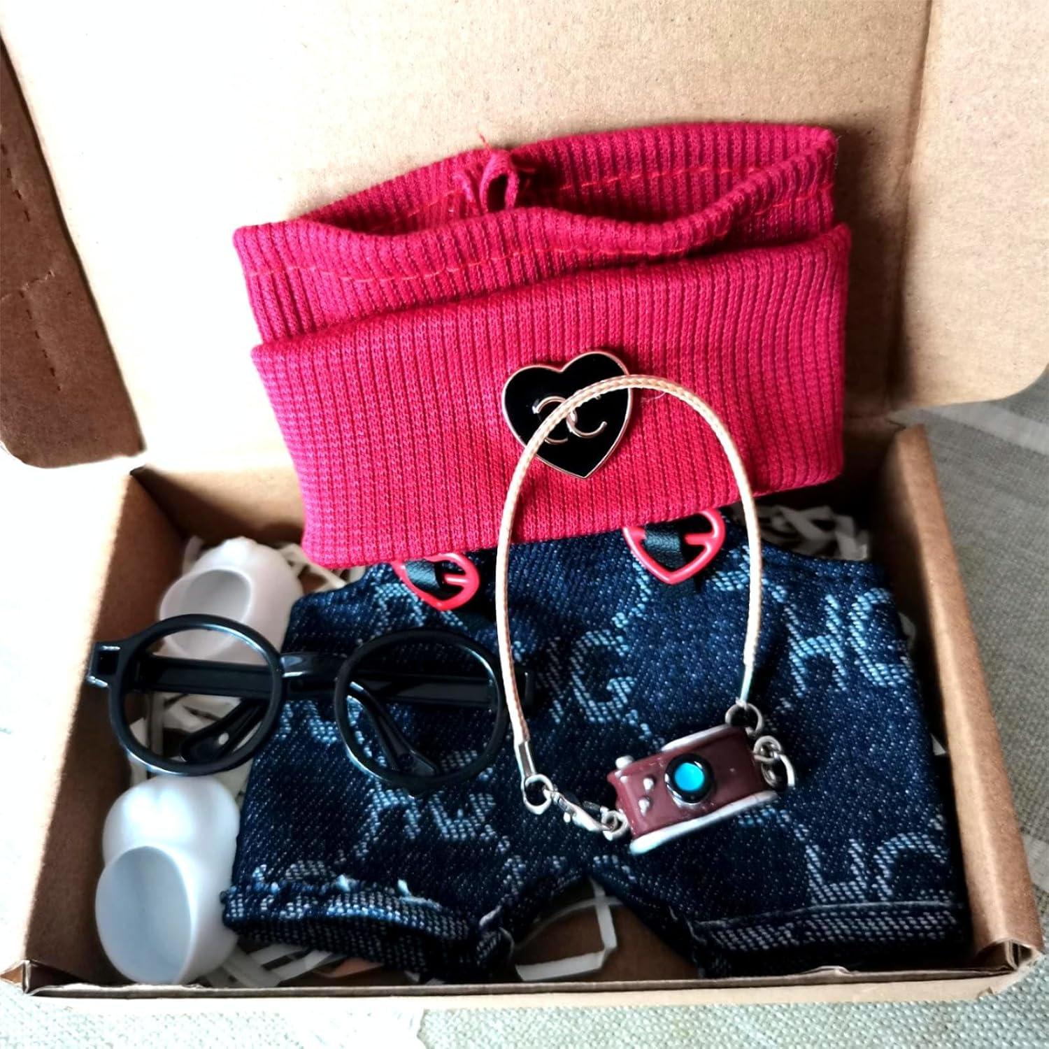 Conjunto de Ropa de Lujo para Muñeca LABUBU 17cm - 5 Piezas