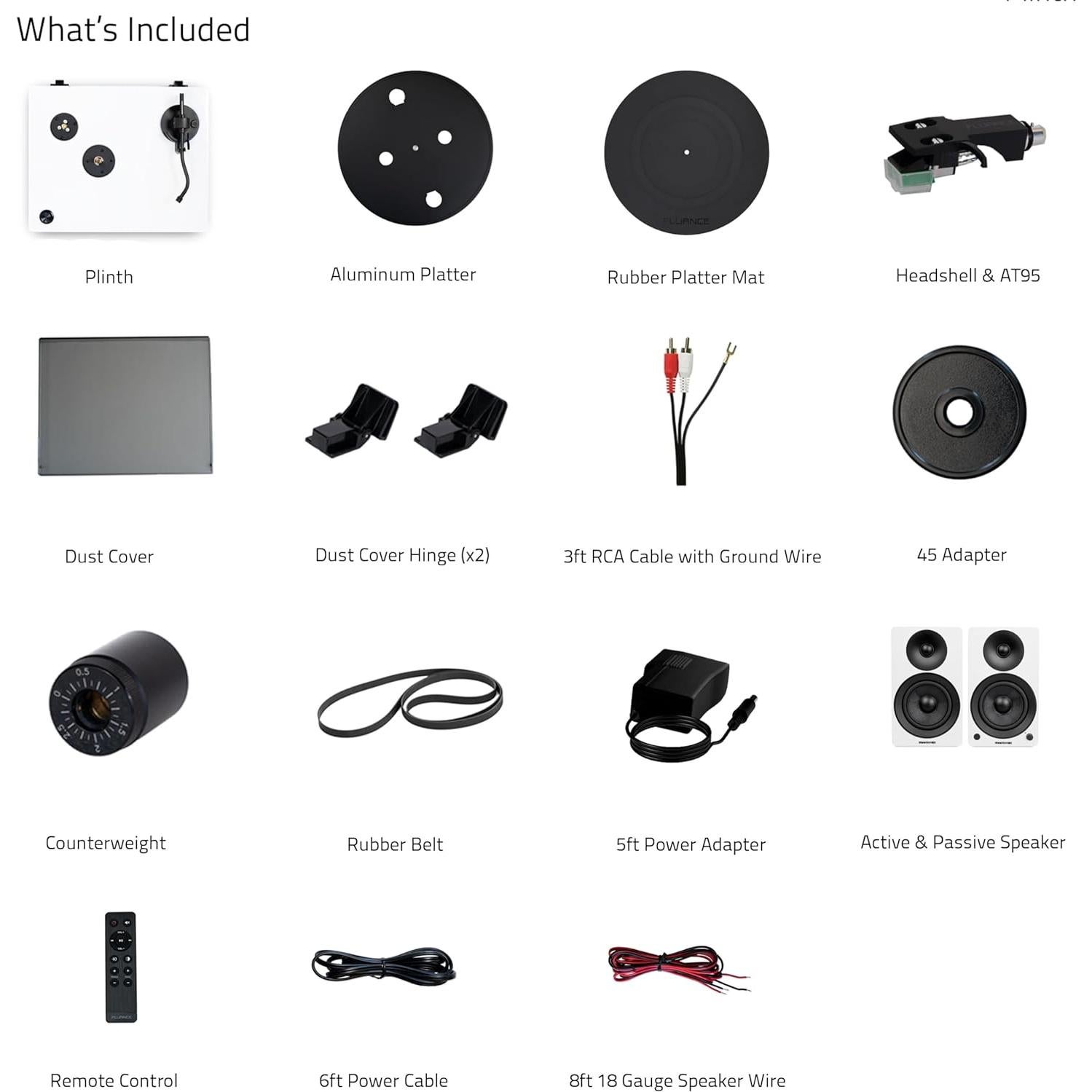 Tocadiscos Fluance RT81 + Altavoces Ai41 + Bluetooth