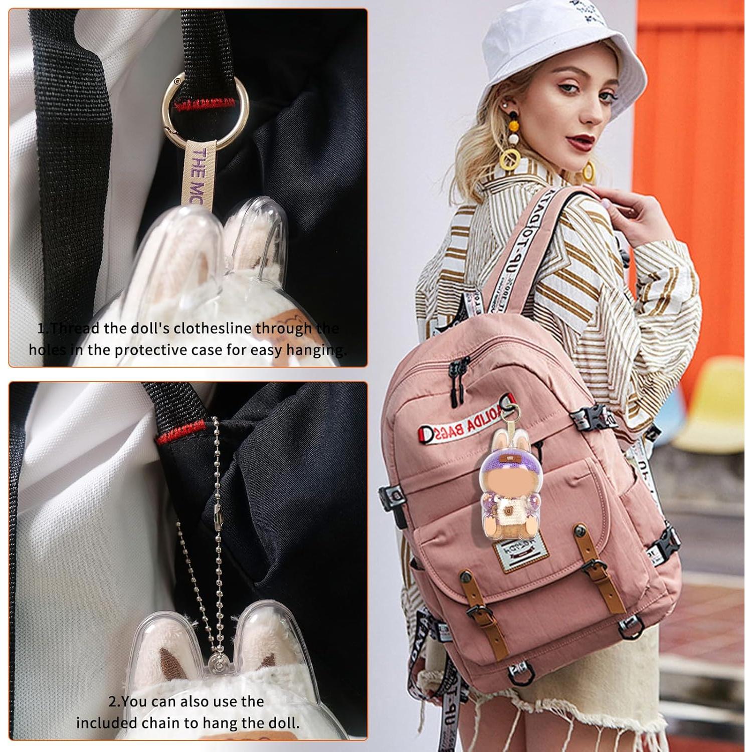 Caja de Exhibición Protectora LABUBU Acrílico 17 cm