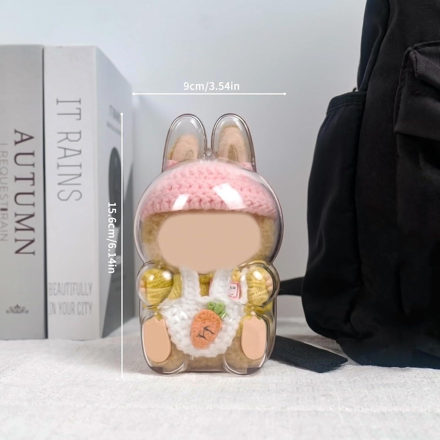 Caja de Exhibición Protectora LABUBU Acrílico 17 cm