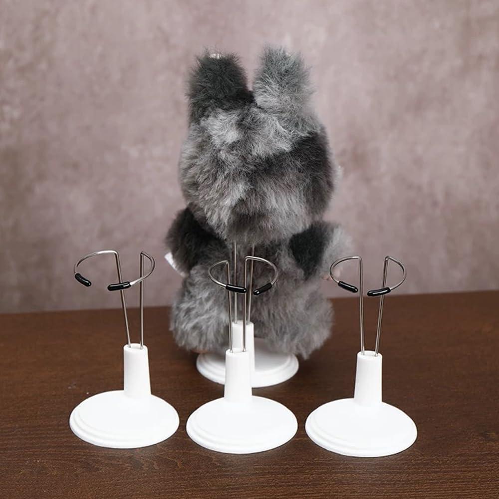 Soporte de exhibición ajustable Labubu 6 piezas 4-8 pulgadas