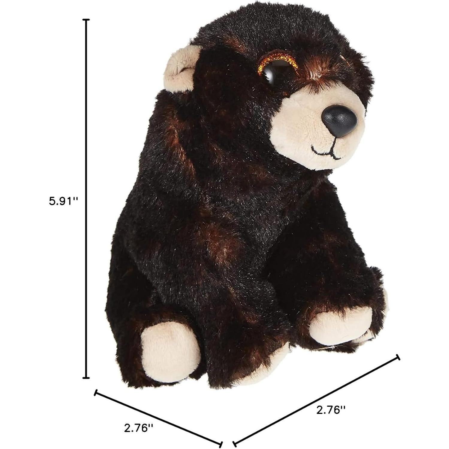Oso de Peluche TY Beanie Babies Kodi Marrón 15 cm