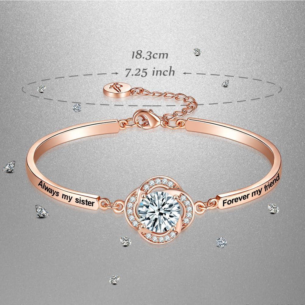 Pulsera Bangle Aihitero para Hermana - Regalo Día de la Madre