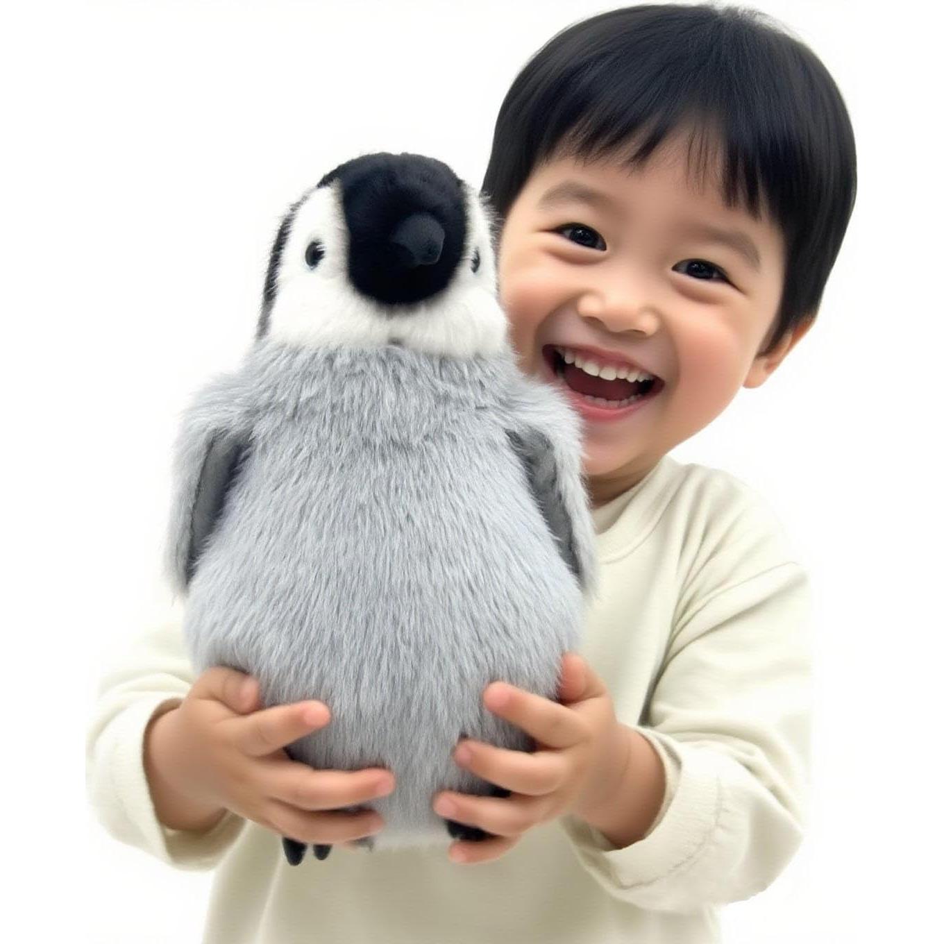 Pingüino de Peluche Interactivo FLUFFYFUN 25 cm - Alas que Aletean