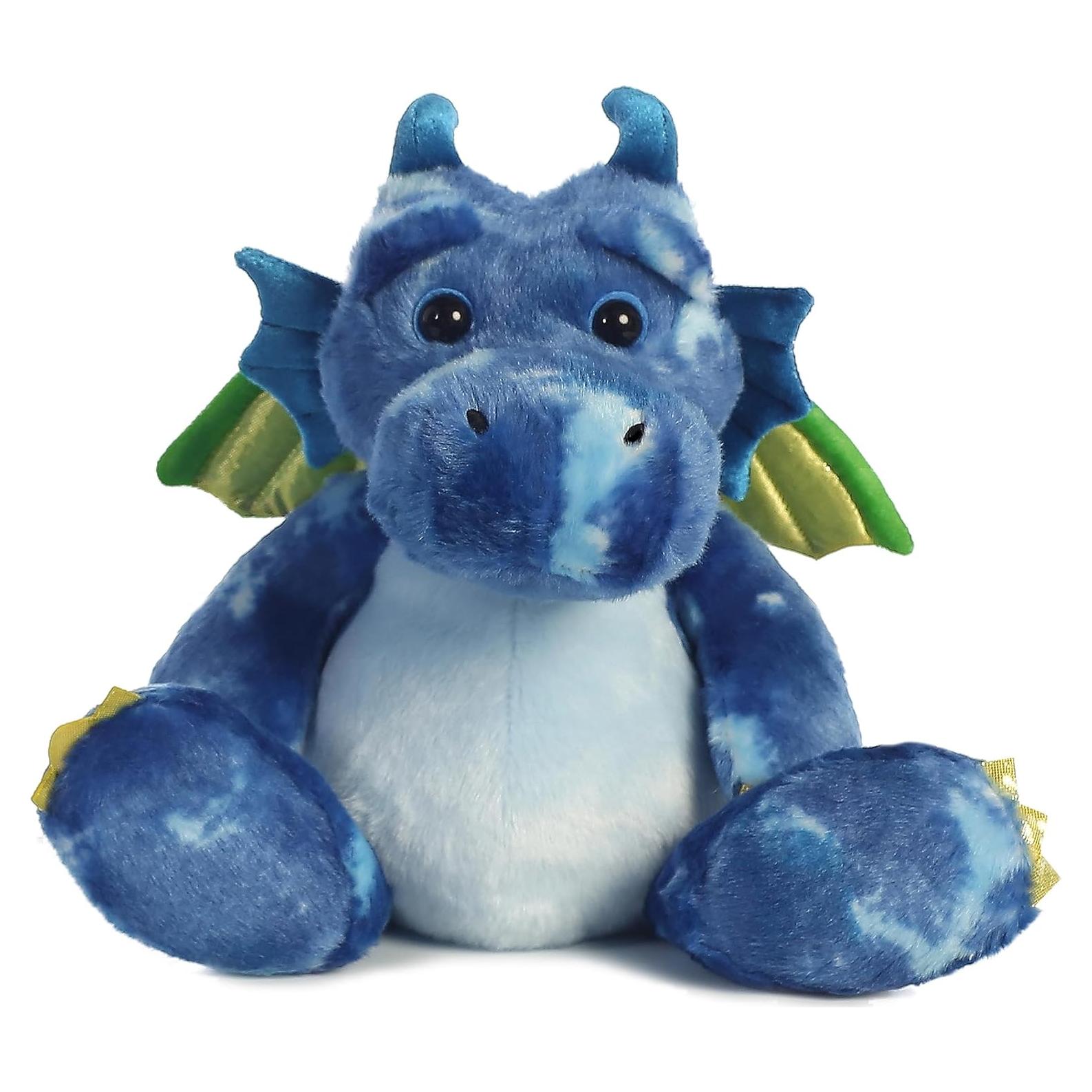 Peluche Dragón Verath Firebreath Aurora 30 cm - Azul