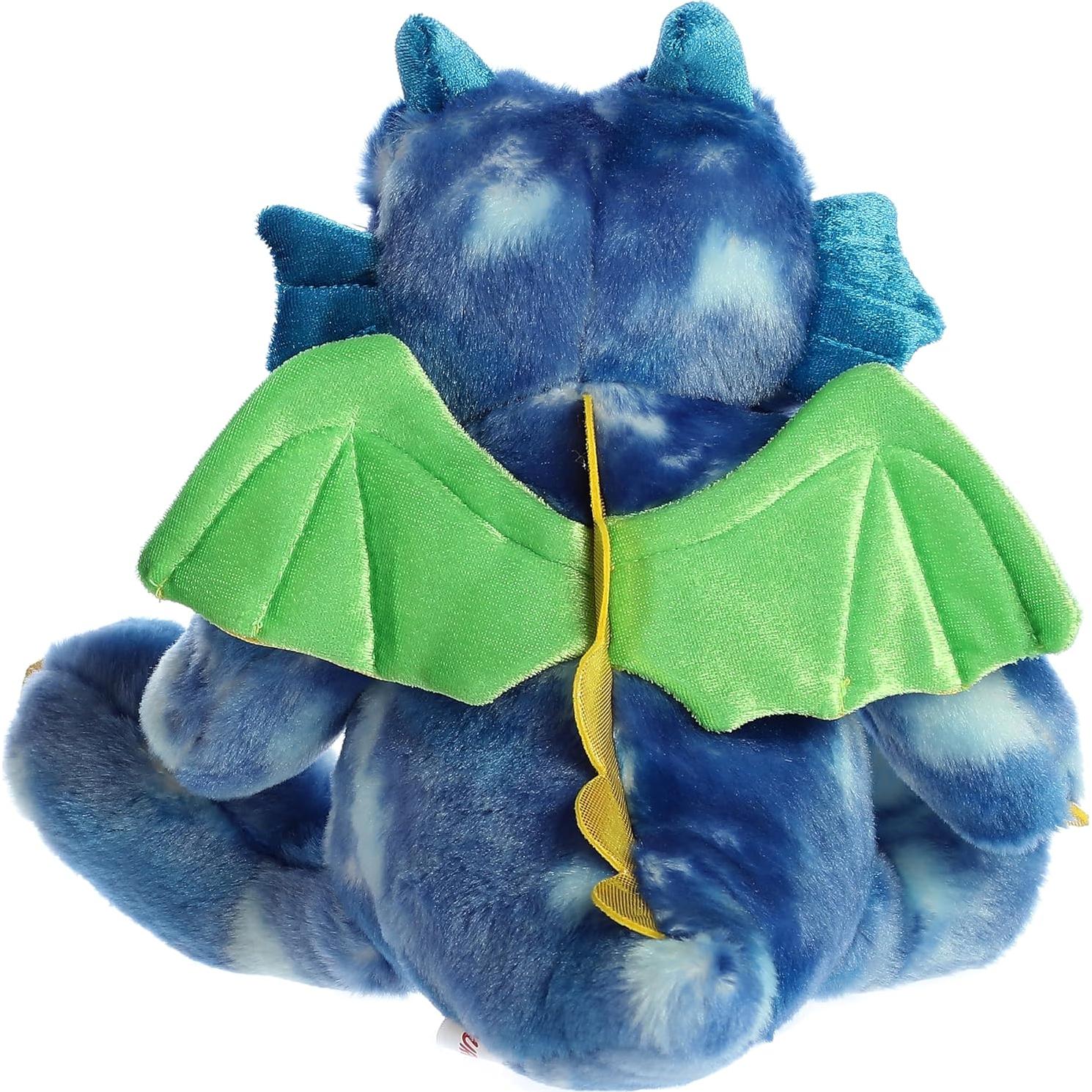 Peluche Dragón Verath Firebreath Aurora 30 cm - Azul