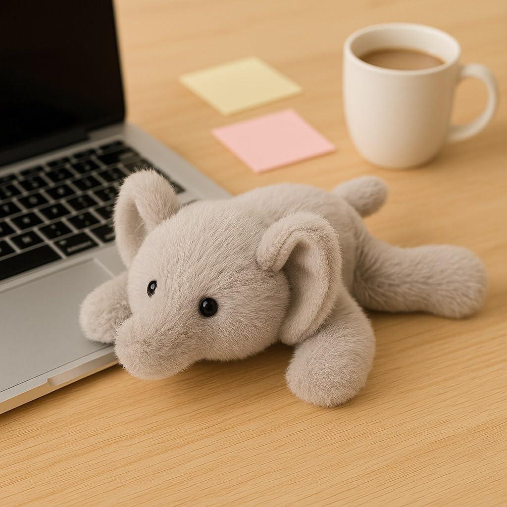 Elefante de Peluche Suave Mushymallow 22.86 cm para Estrés