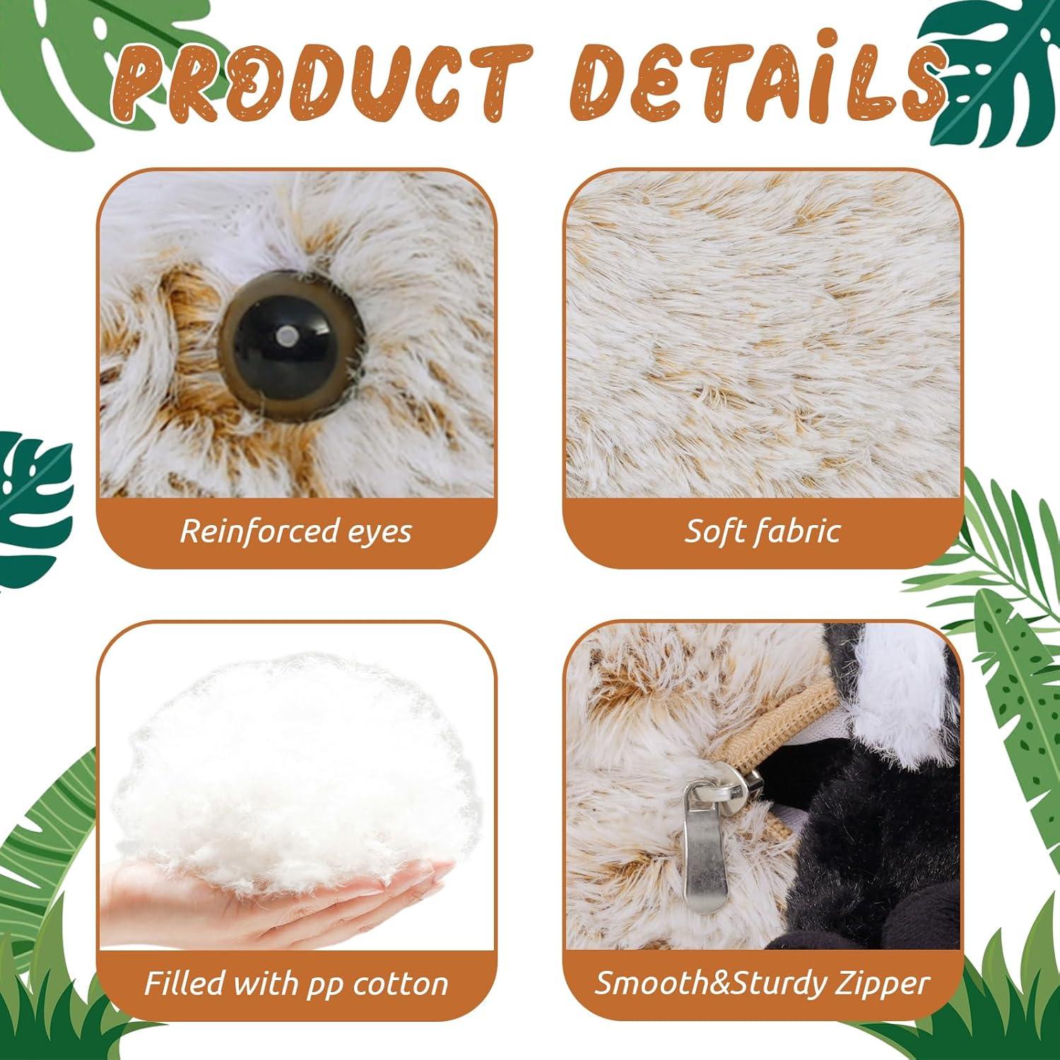 Set de 4 Piezas de Peluche Caballo Tezituor 54cm