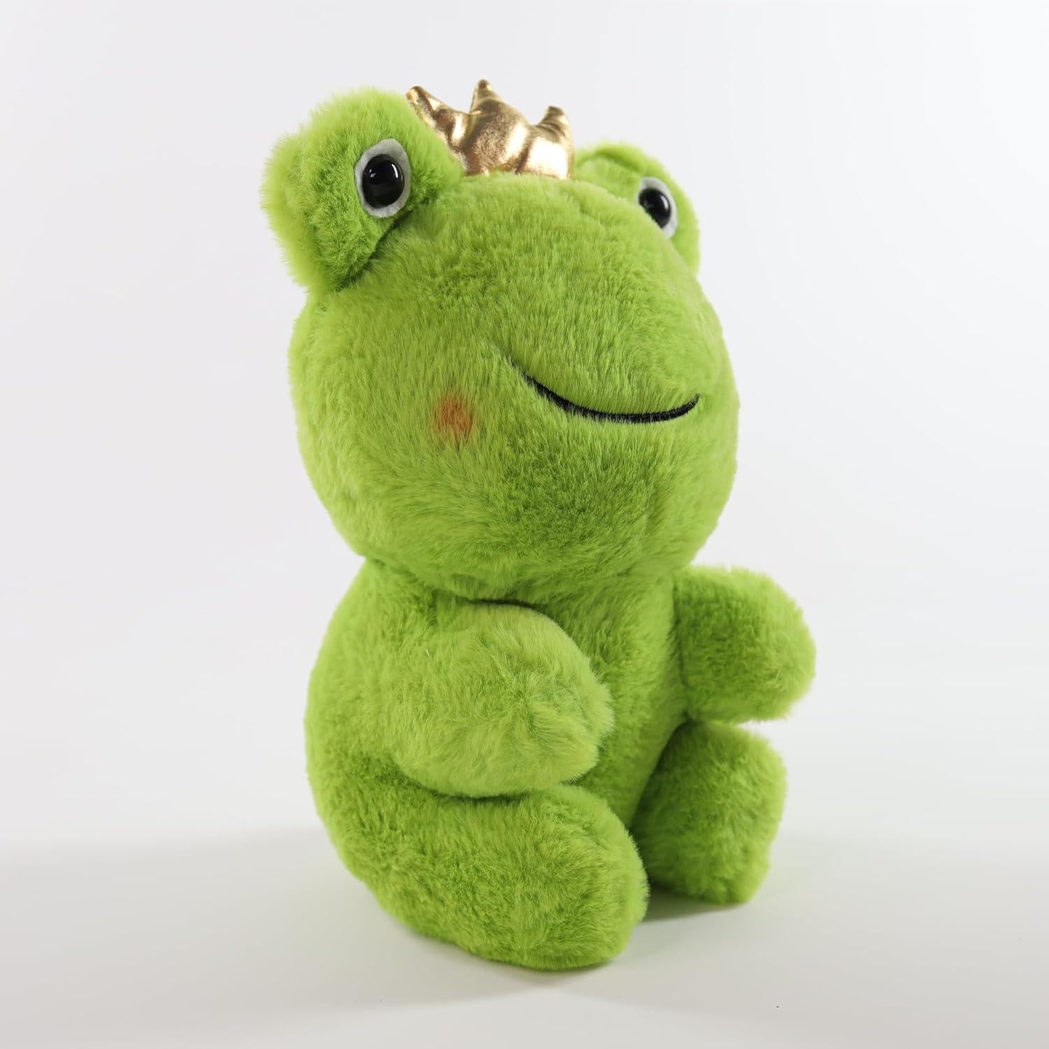 Rana de Peluche Sew Butiful 23 cm Suave Verde para Niños