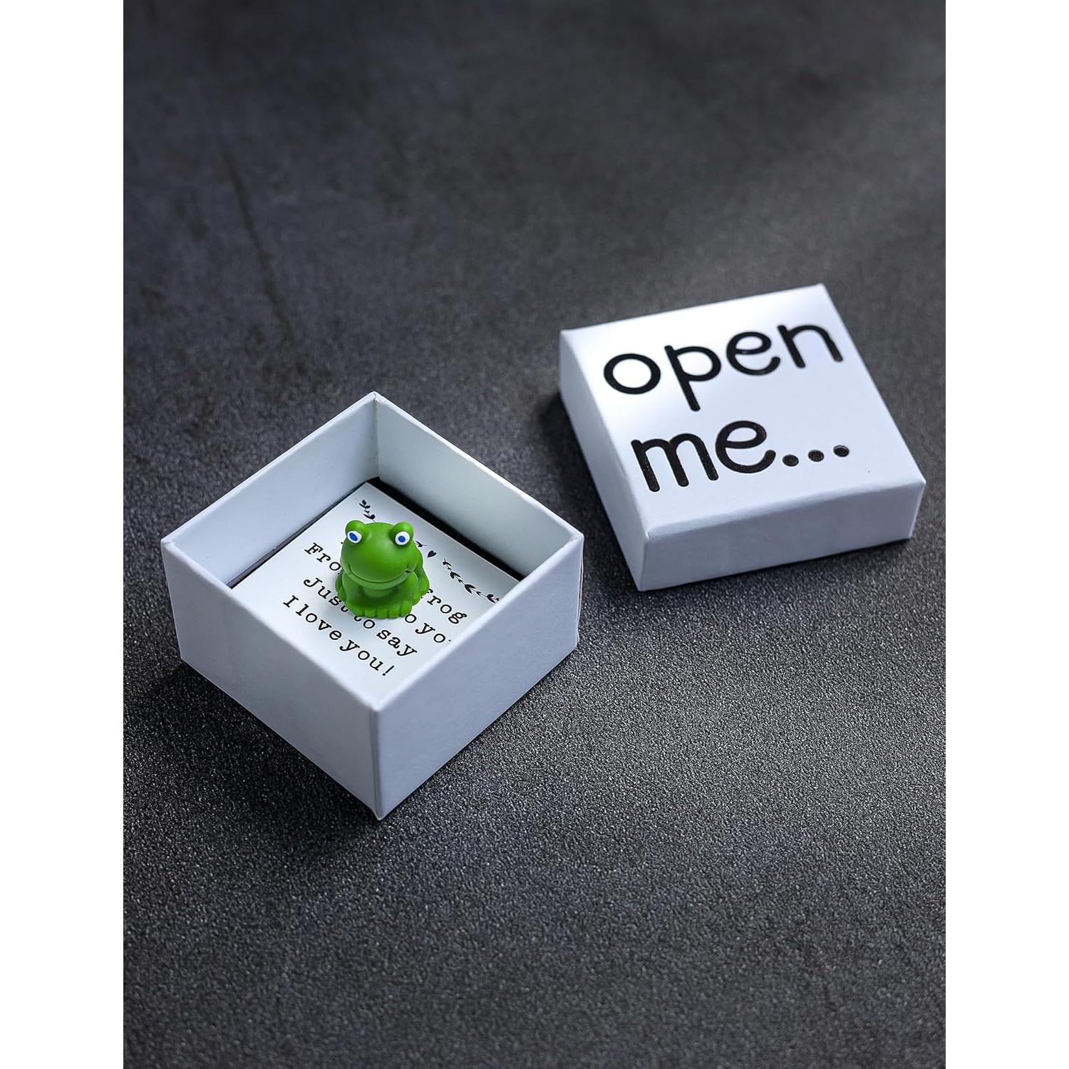 Regalo Creativo Rana con Poema - Caja de Felicidad Funfeel