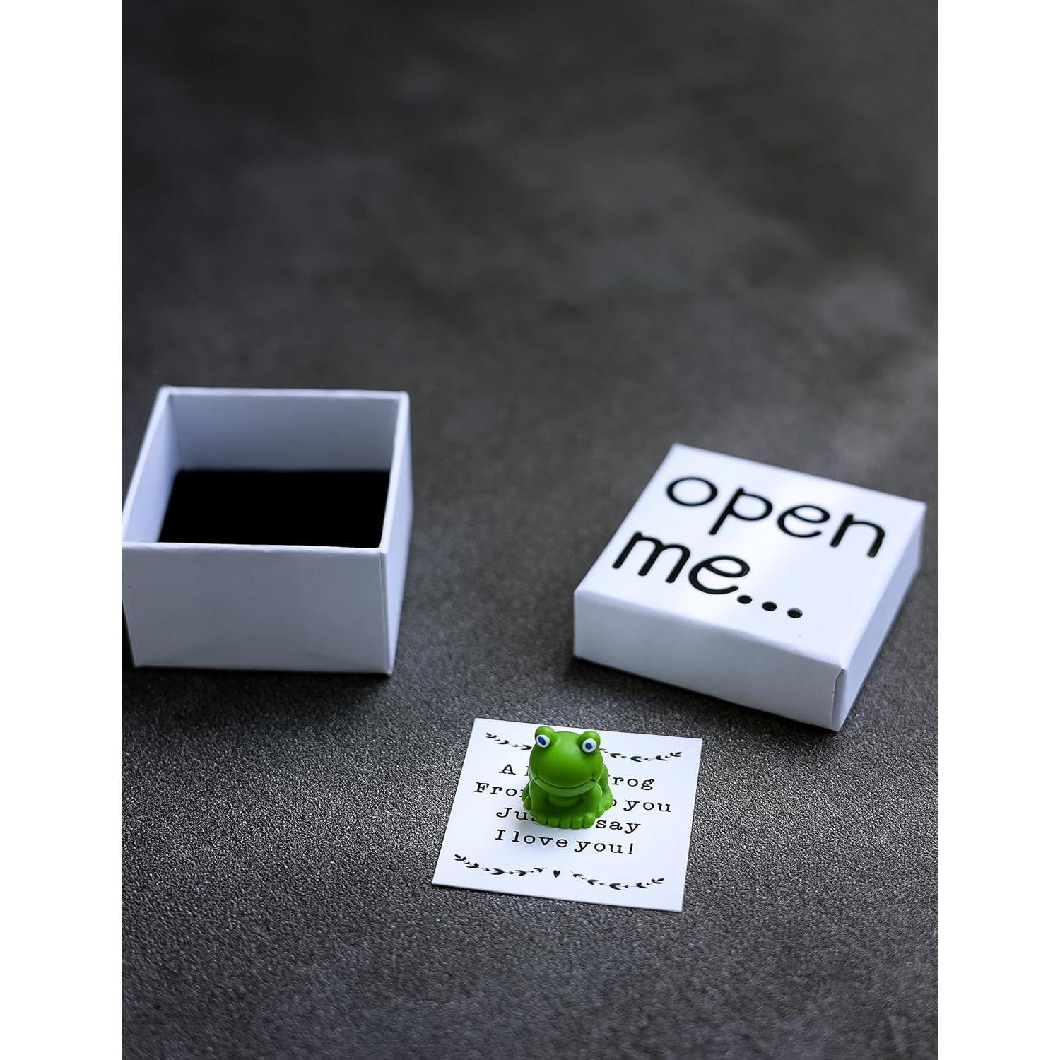 Regalo Creativo Rana con Poema - Caja de Felicidad Funfeel