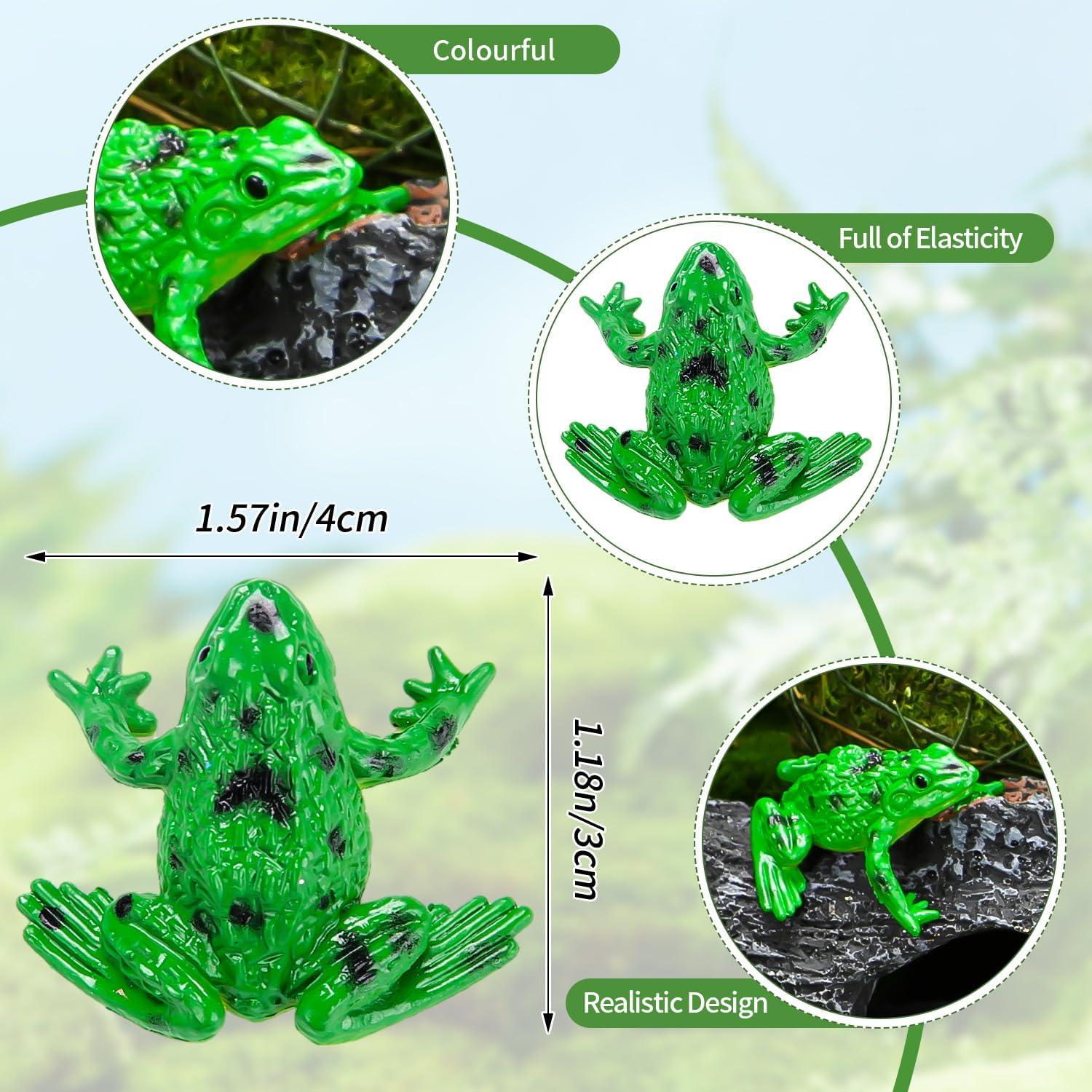 Set de 36 Juguetes de Ranas de Plástico HTZNHXT para Niños