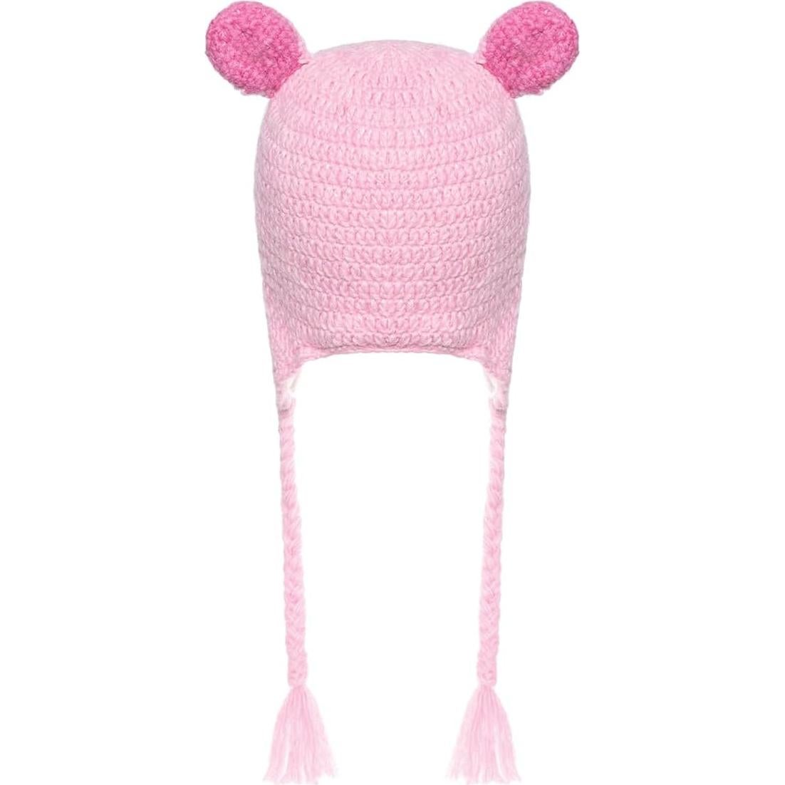 Gorro de Punto con Forro Polar y Orejas de Animal Royal