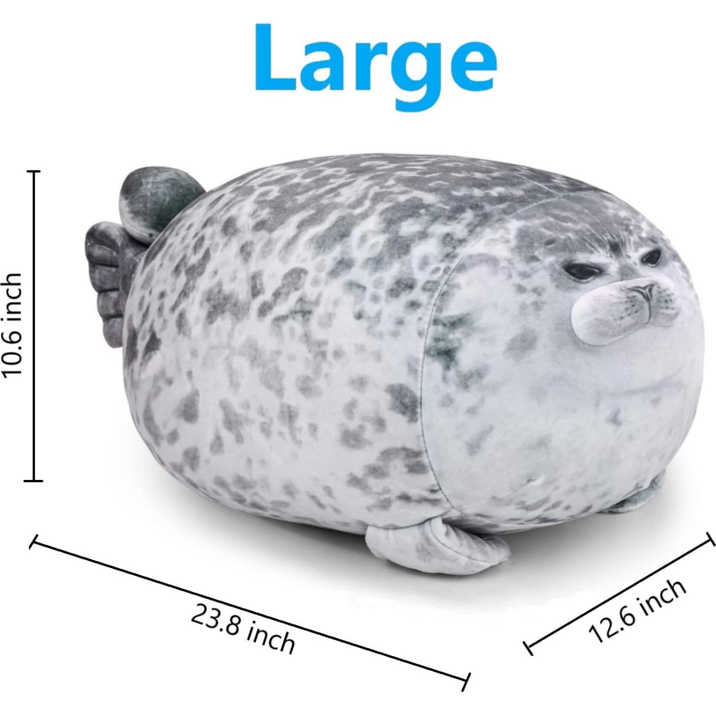 Almohada Foca Gorda LUXSIT 60.4 cm Suave y Abrazable