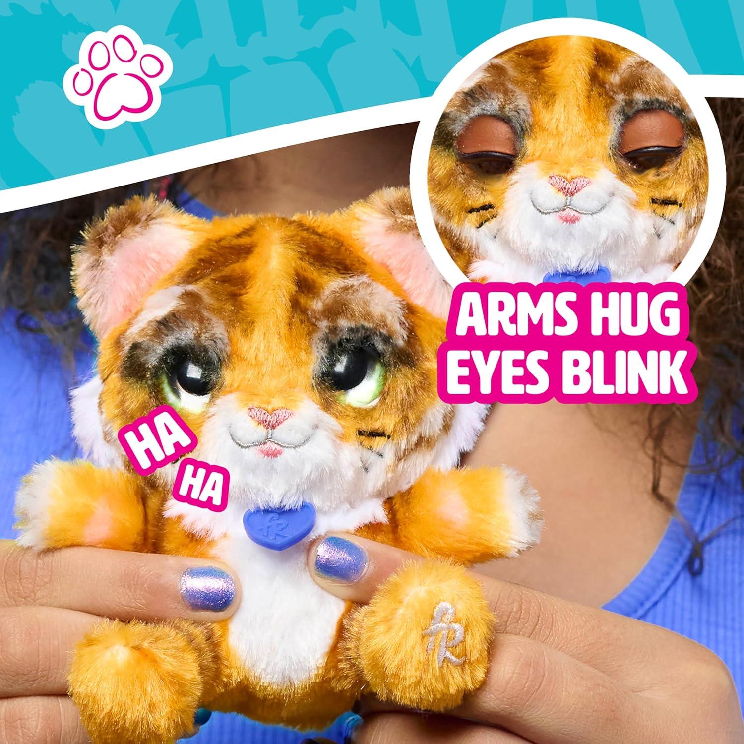 furReal Mis Minis Tigre Abracitos Interactivo 11.4 cm Just Play