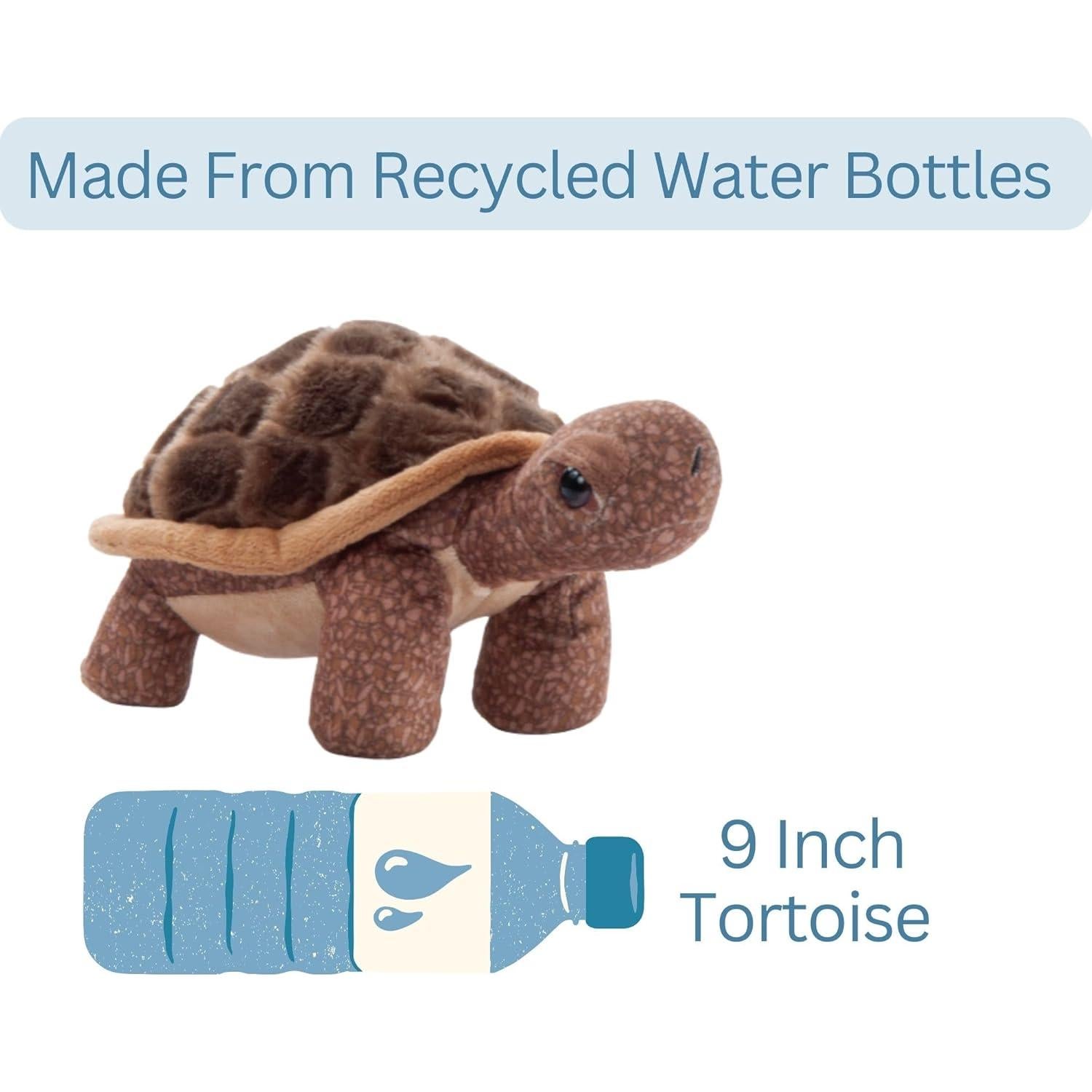 Tortuga de Peluche El Zoológico de Caricias 22.86 cm