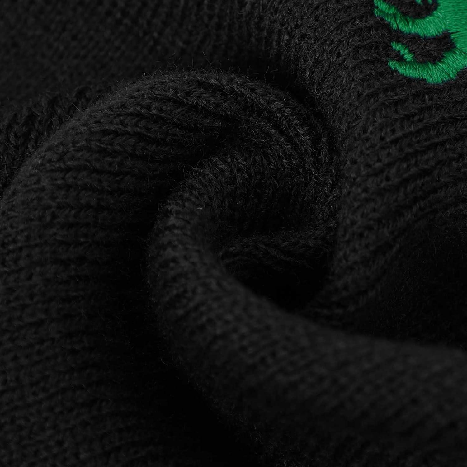 Gorro Beanie Térmico Bordado de Dinosaurio para Bebé 6-24 Meses