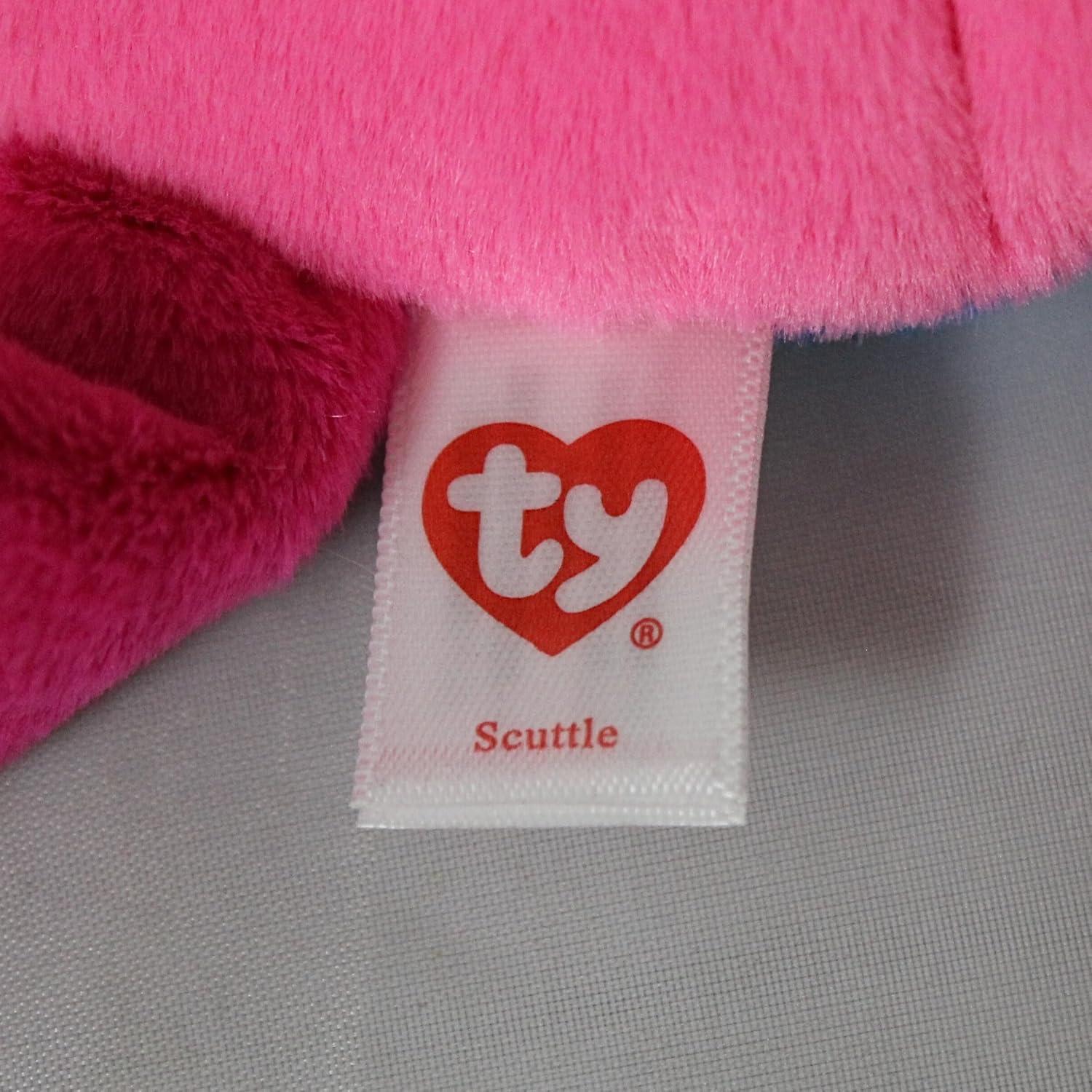 Peluches Ty Beanie Babies Scuttle Cangrejo Arcoíris 20cm