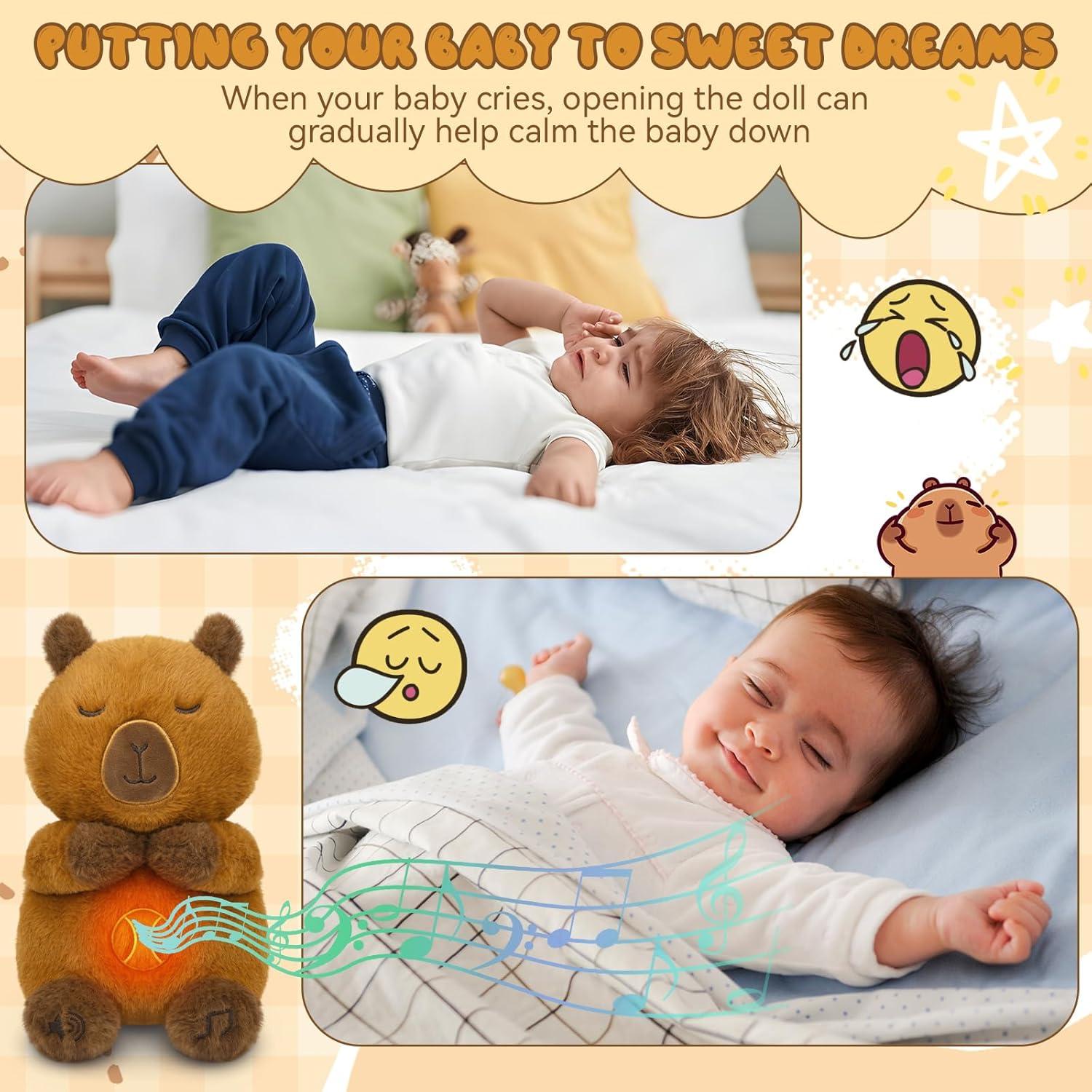 Peluche Capibara que Respira Prewplam - Juguete Musical 258g