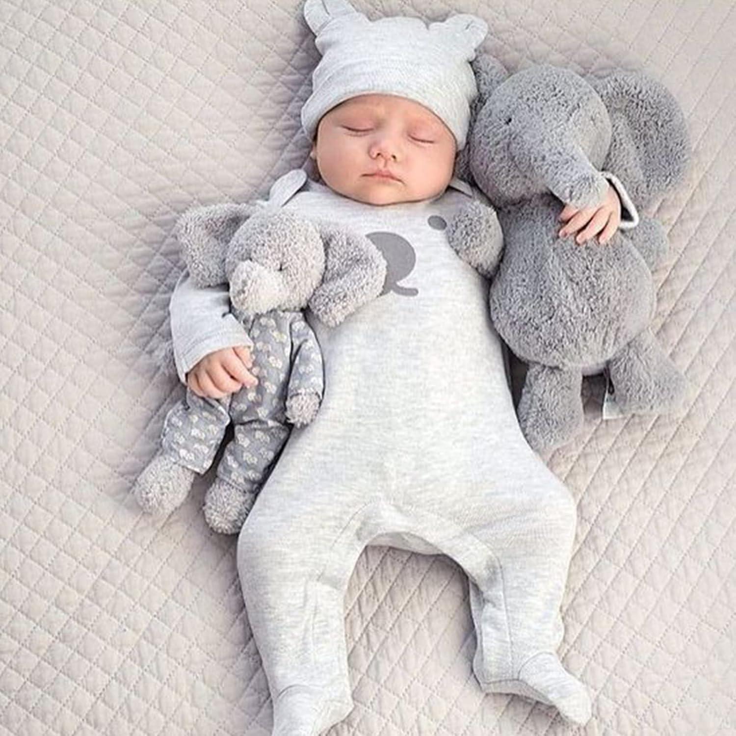 Conjunto Gorras y Manoplas BQUBO Bebés Algodón 0-6 Meses