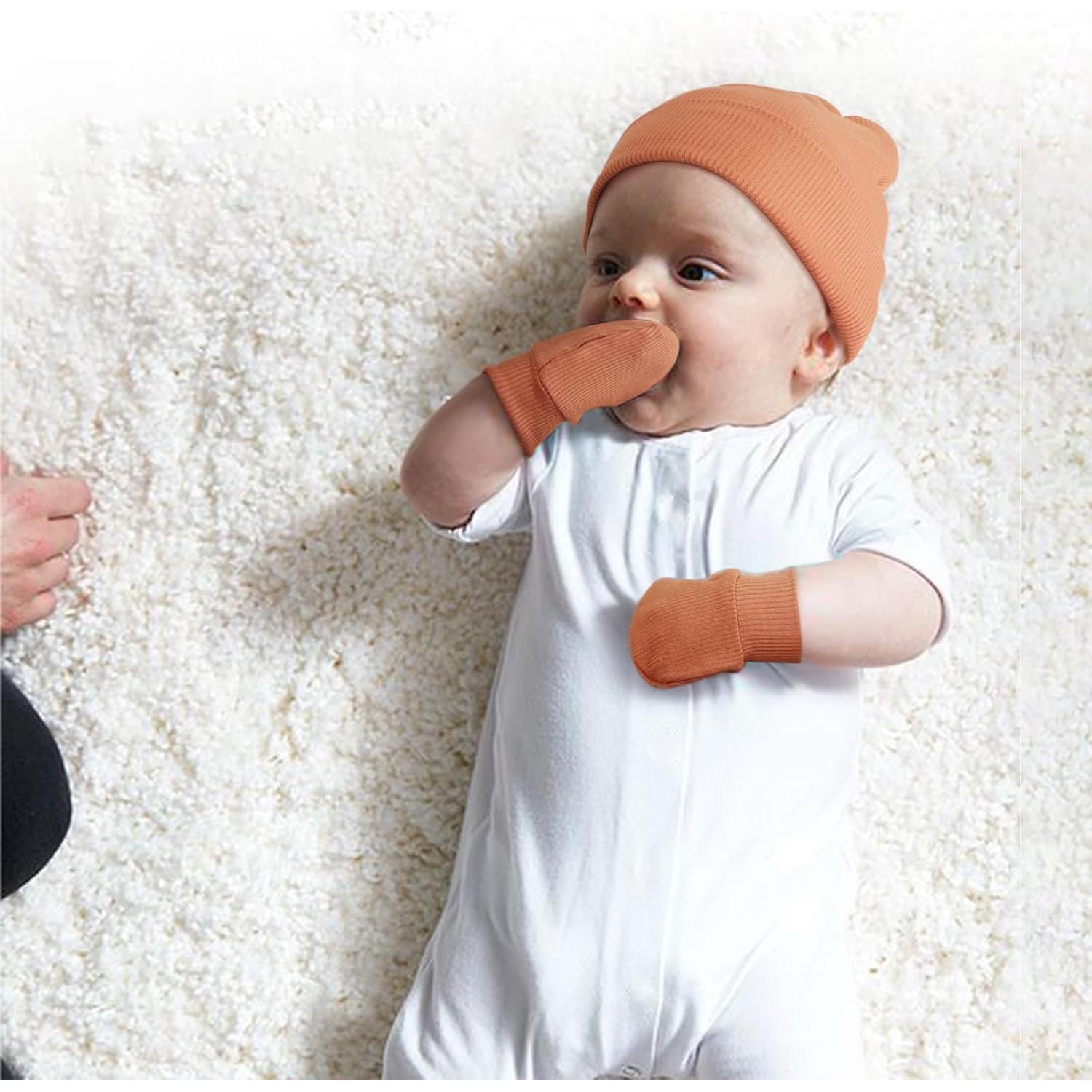 Conjunto Gorro y Manoplas BQUBO Bebé 0-6 Meses Unisex