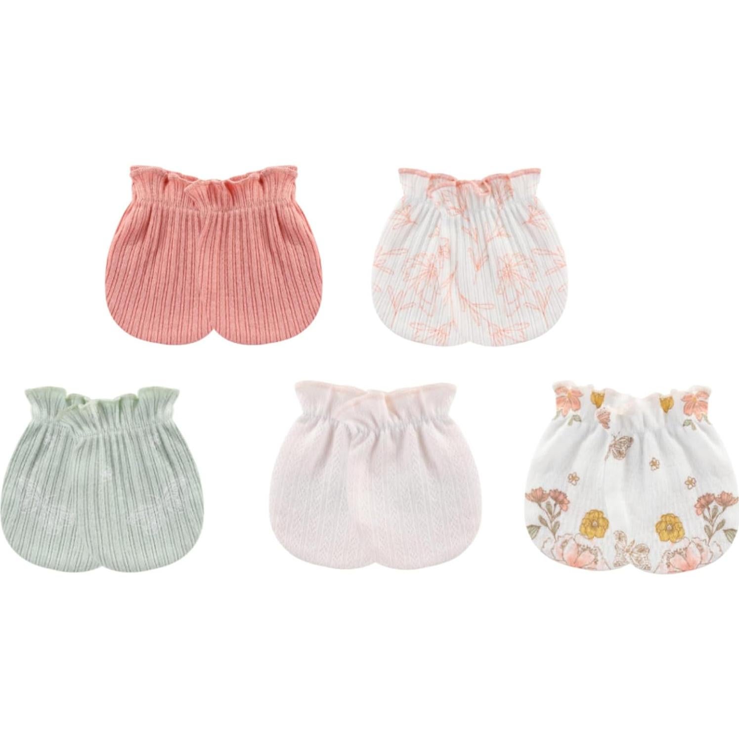 Conjunto Gorro y Manoplas Algodón MAMIMAKA 0-6 meses