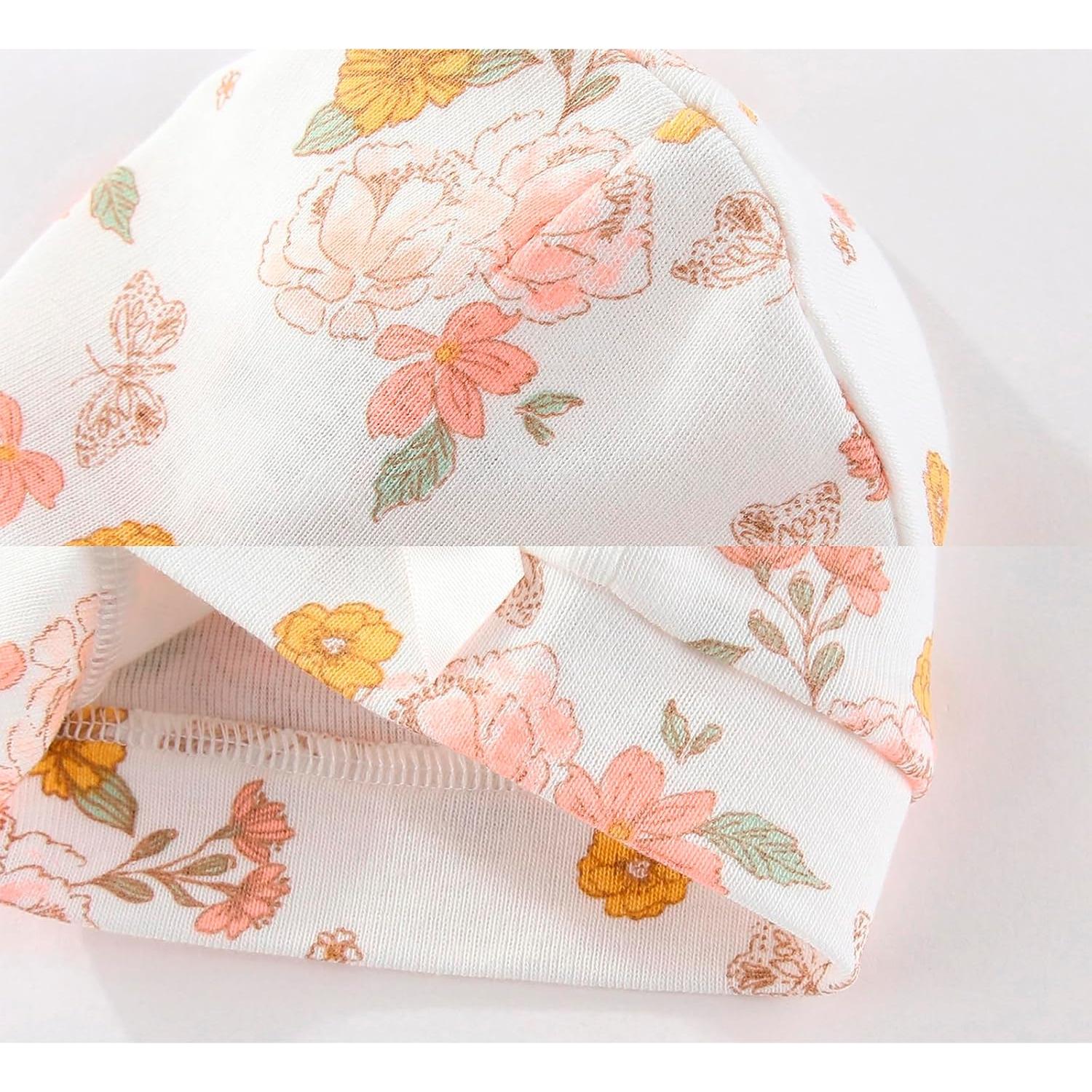 Conjunto Gorro y Manoplas Algodón MAMIMAKA 0-6 meses