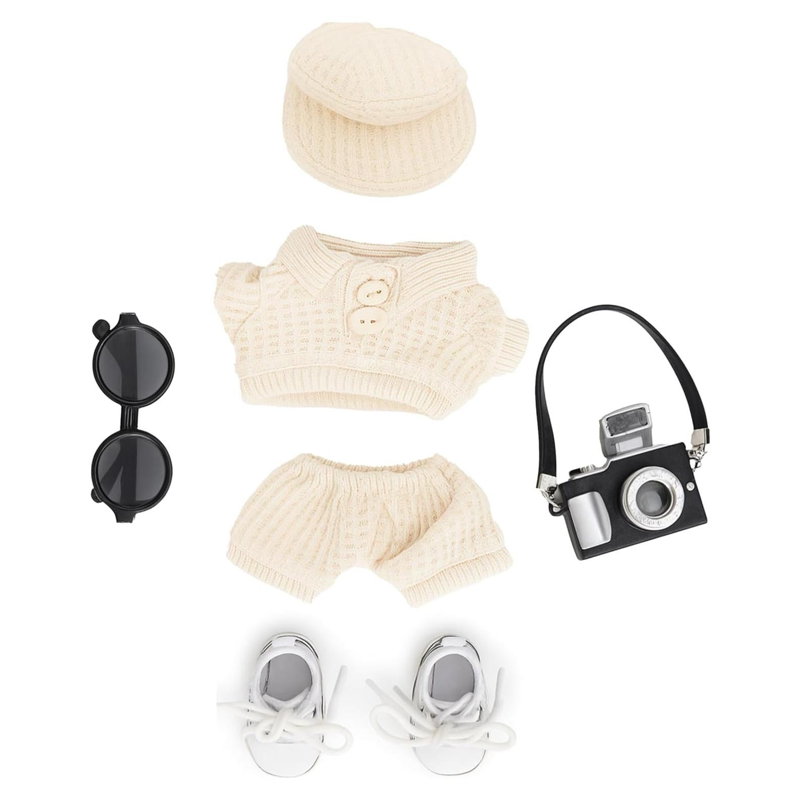 Conjunto de Ropa para Muñecas Labubu 17cm - 5 Piezas MOSHITA