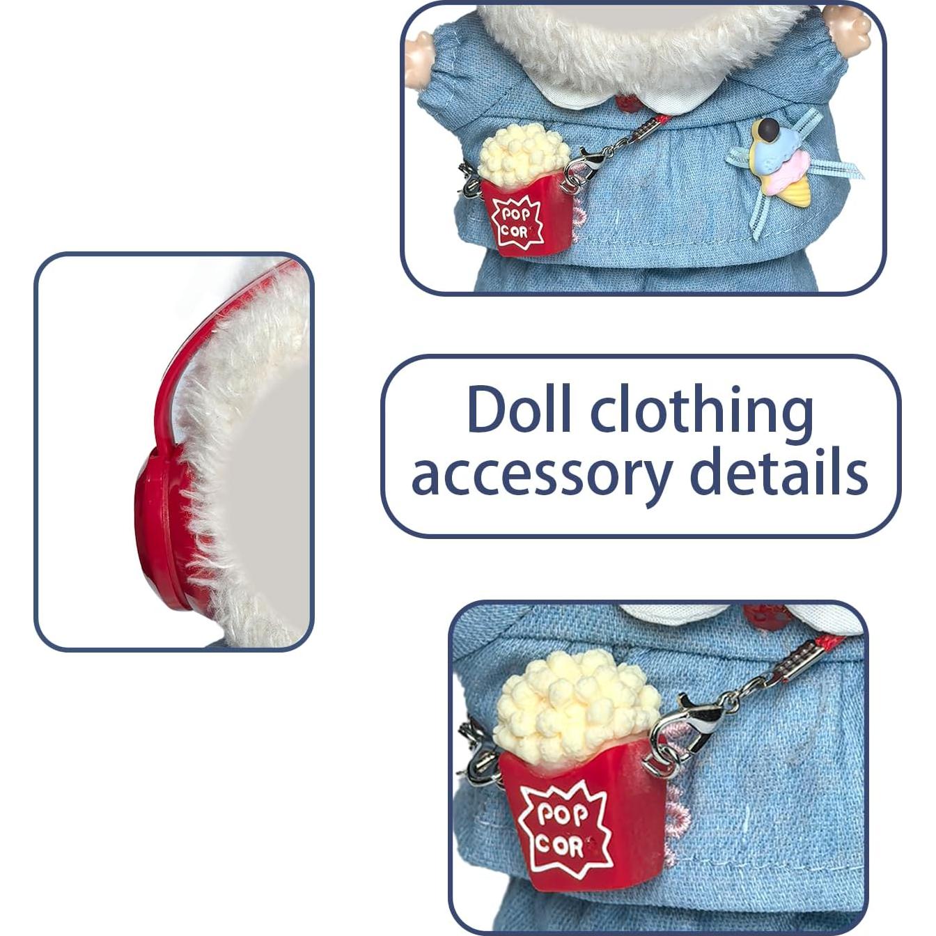 Conjunto de Ropa para Muñecas 17cm NAIWOXI Estilo K Accesorios