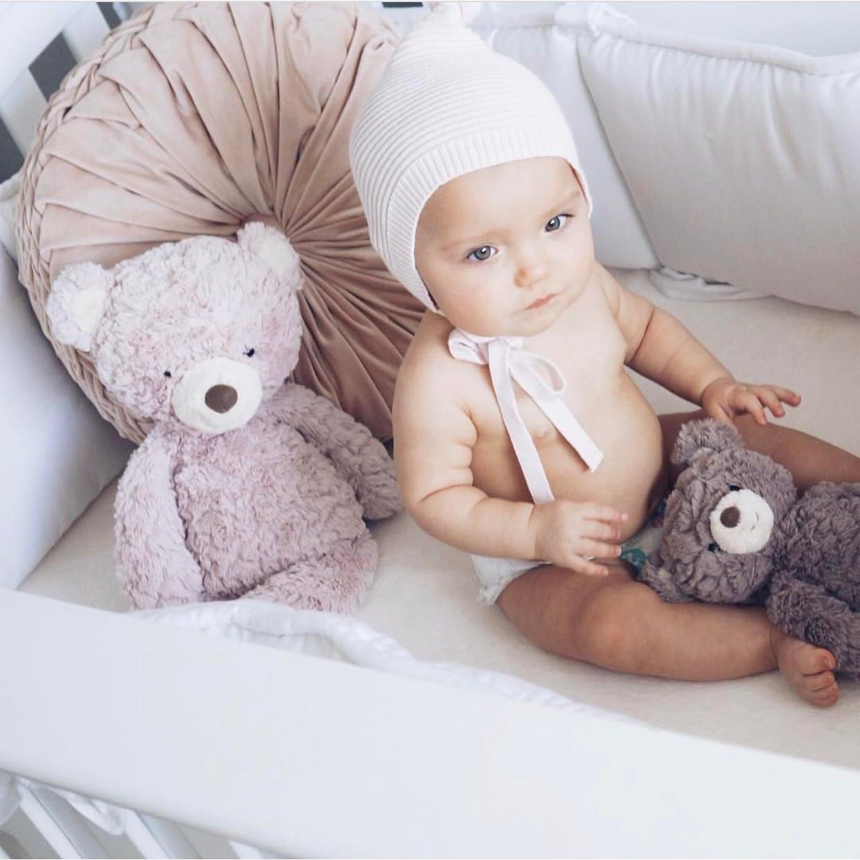 Oso de Peluche Suave Mary Meyer Putty Gris 28 cm