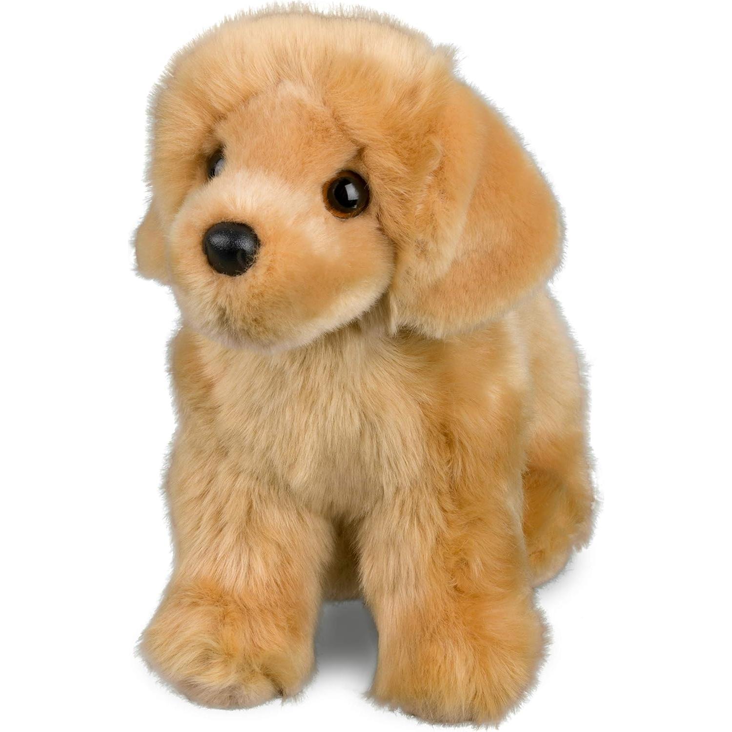 Peluche Golden Retriever Chap Douglas 25 cm Realista