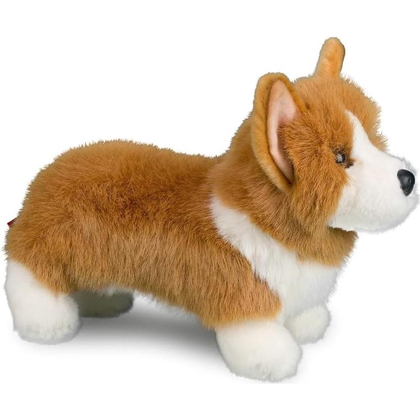 Peluche Corgi Louie Douglas 25 cm Suave y Realista