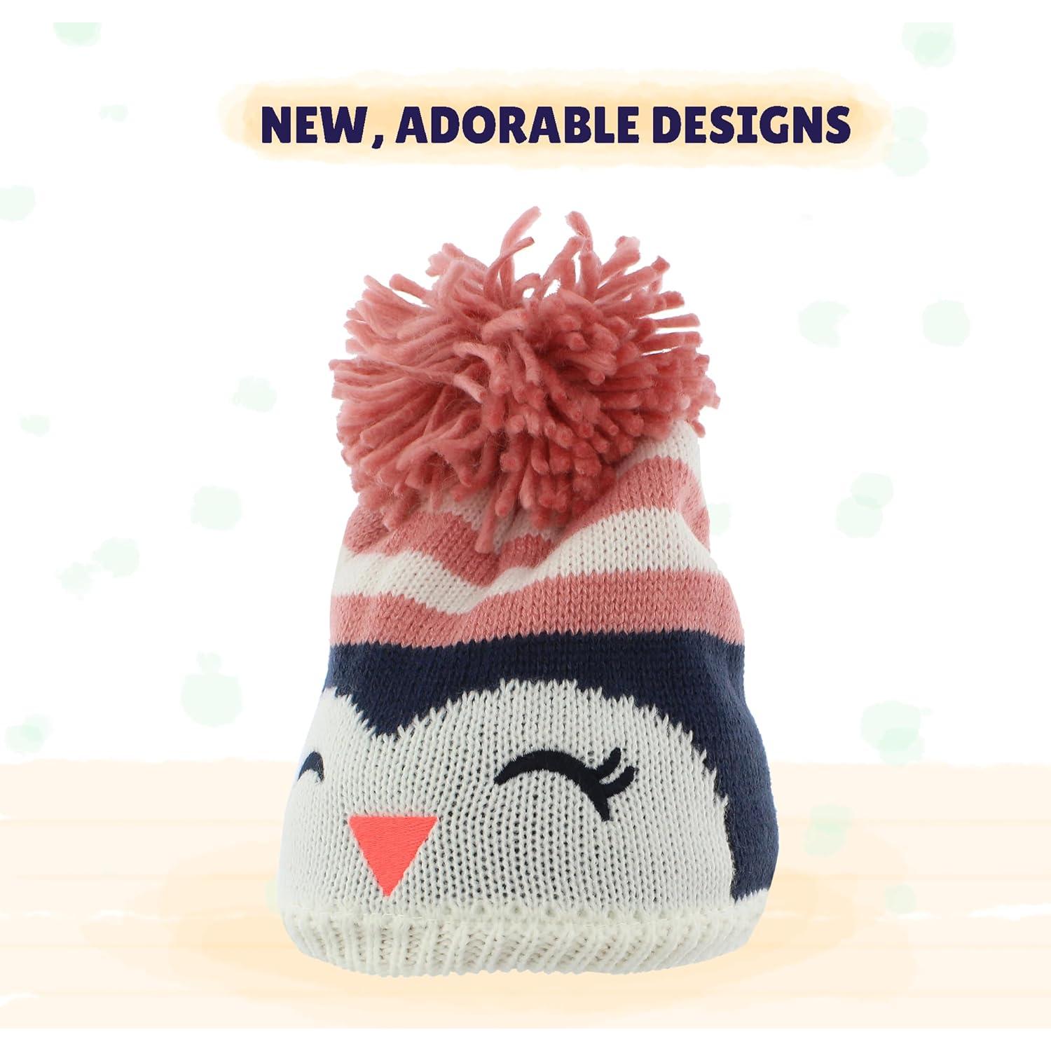 Gorro de Tejer para Niños Yankee Toybox - Animal Rosa