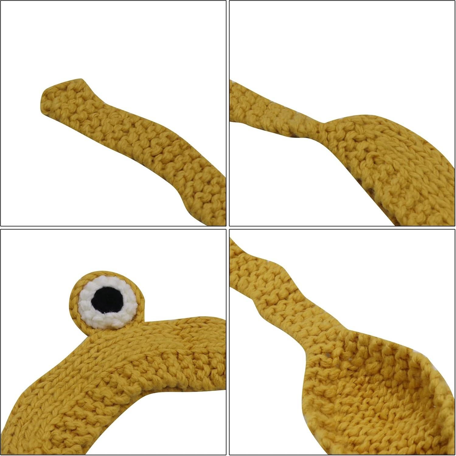 Gorro de Rana Tejido a Mano ANKOMINA para Niños y Adultos