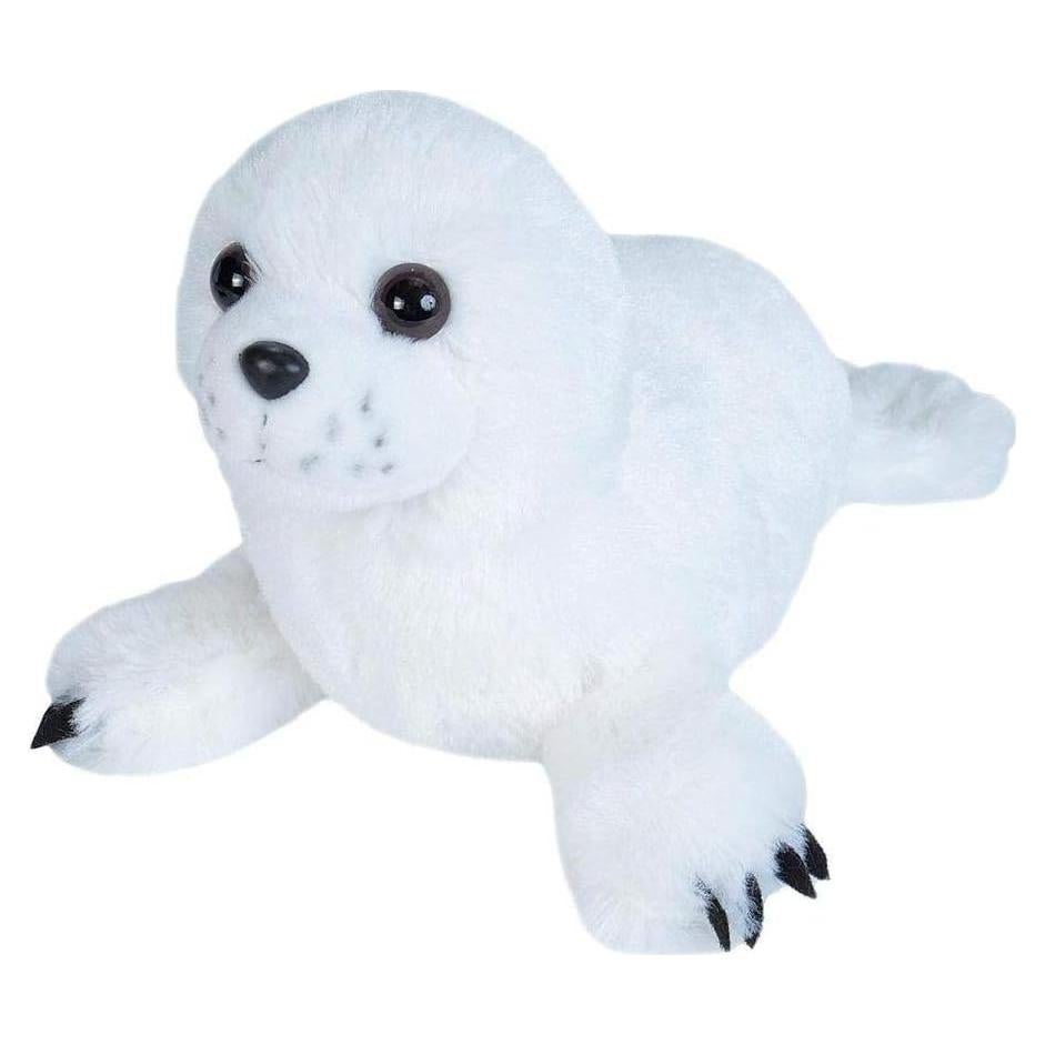 Peluche cría de foca arpa Wild Republic 20 cm blanco