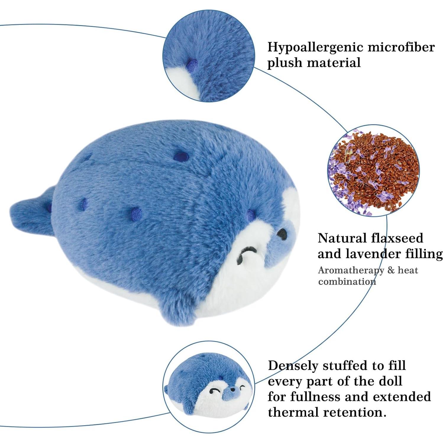 Animal de Peluche Calentable Ayehe Foca con Aroma a Lavanda