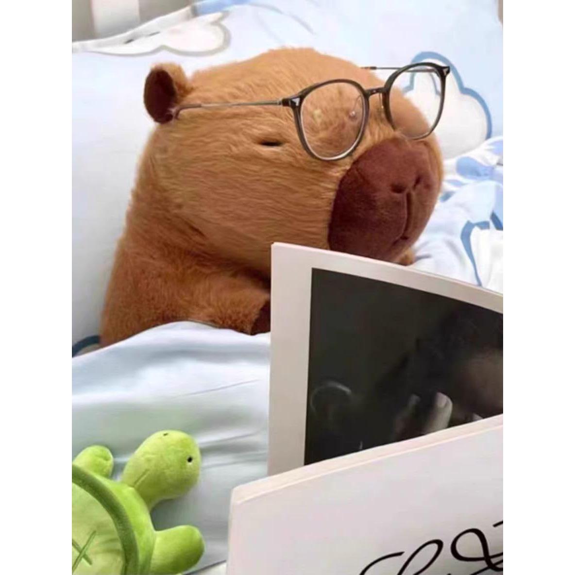 Juguete de Peluche Capibara Hgplvxj 19.81 cm Marrón Oscuro