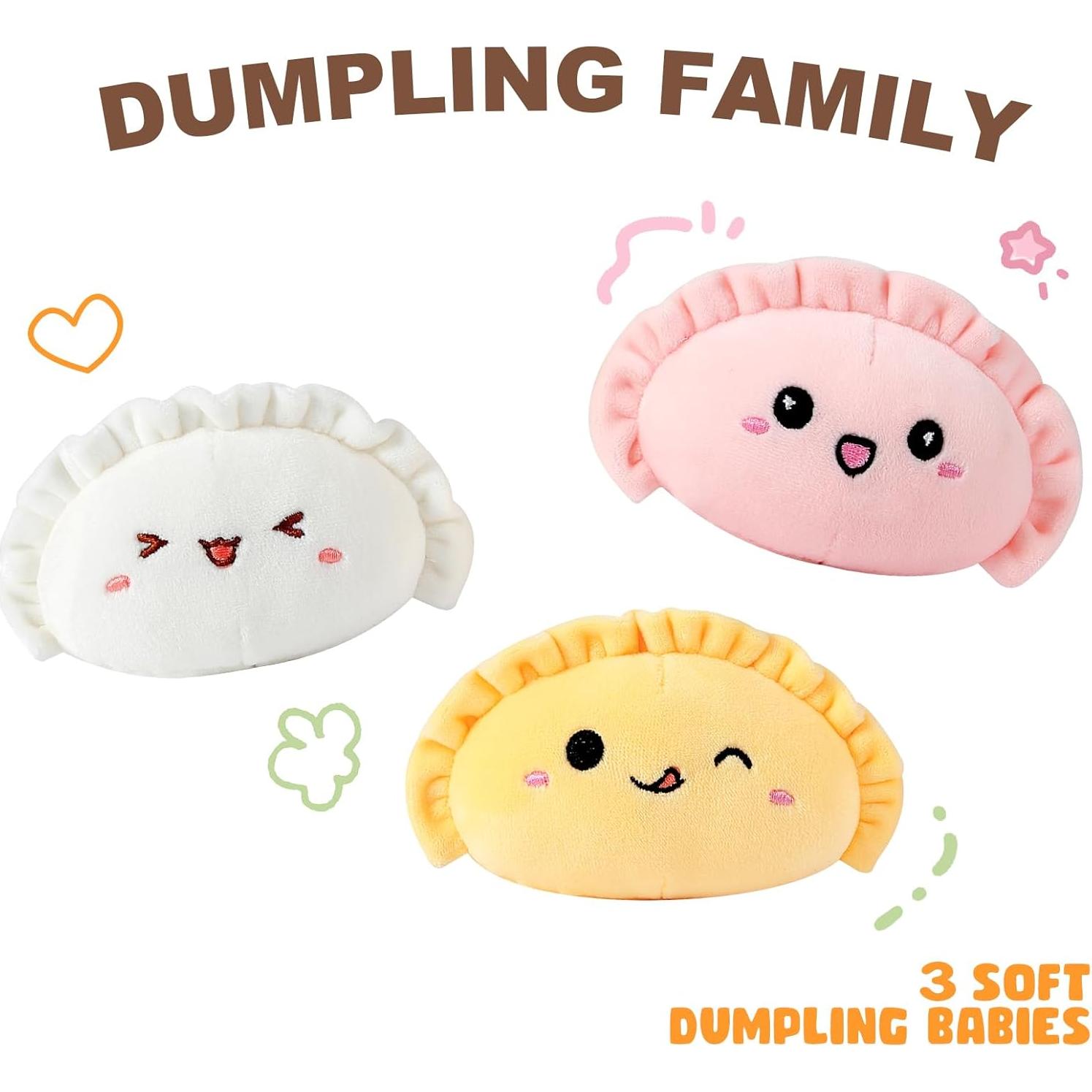 Cojín de Peluche Ditucu Mamá 35.56 cm con 3 Pequeños 10.16 cm