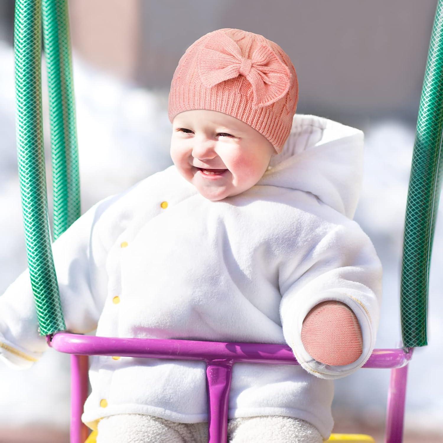 Set de Gorro y Guantes Satinior 3 Piezas para Niños 0-6 Años